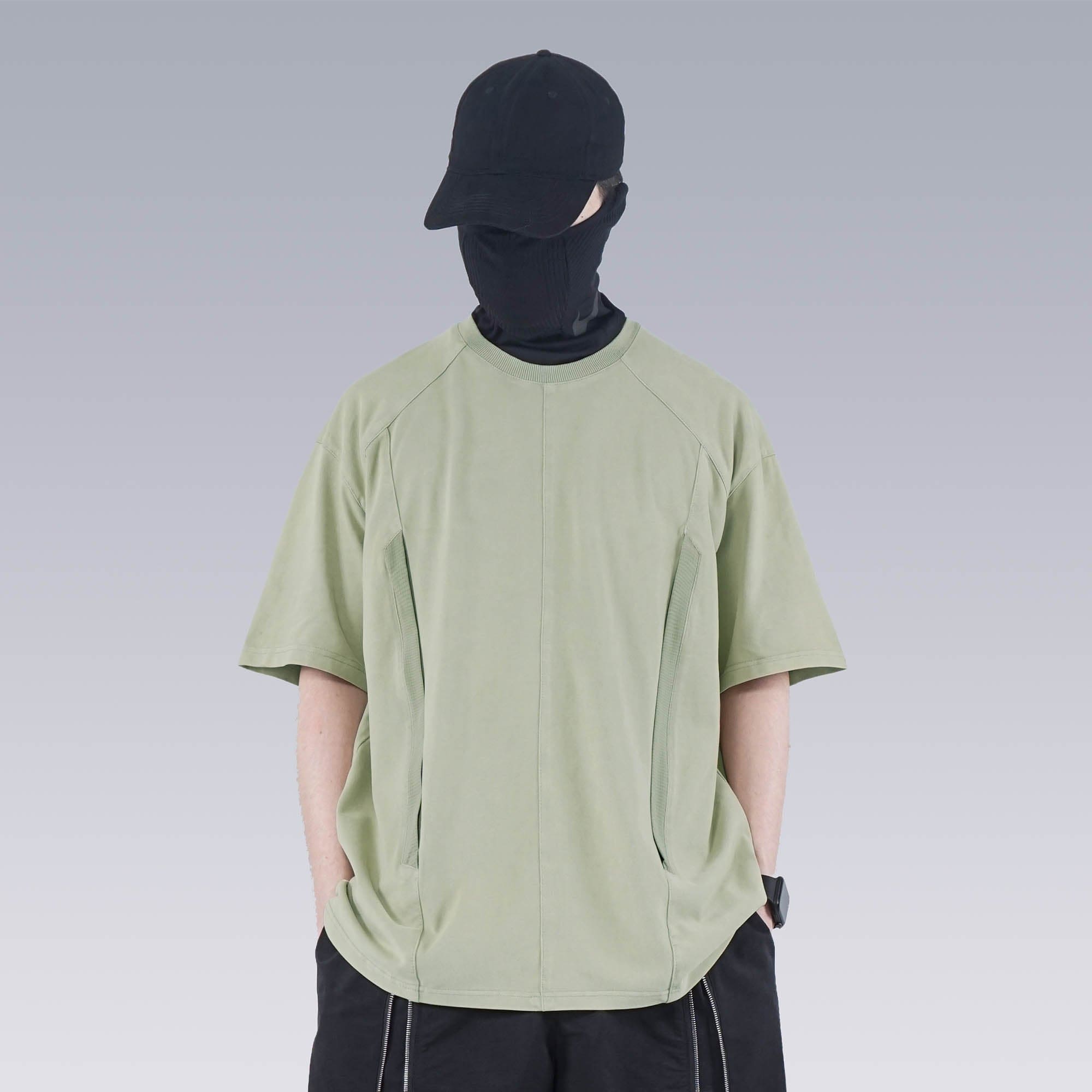 SILENSTORM Washed Paneled Side Pocket T-Shirt