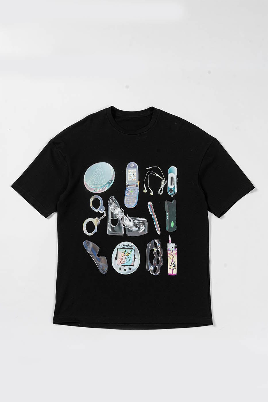 KADAKADA Retro-EDC Graphics T-Shirt