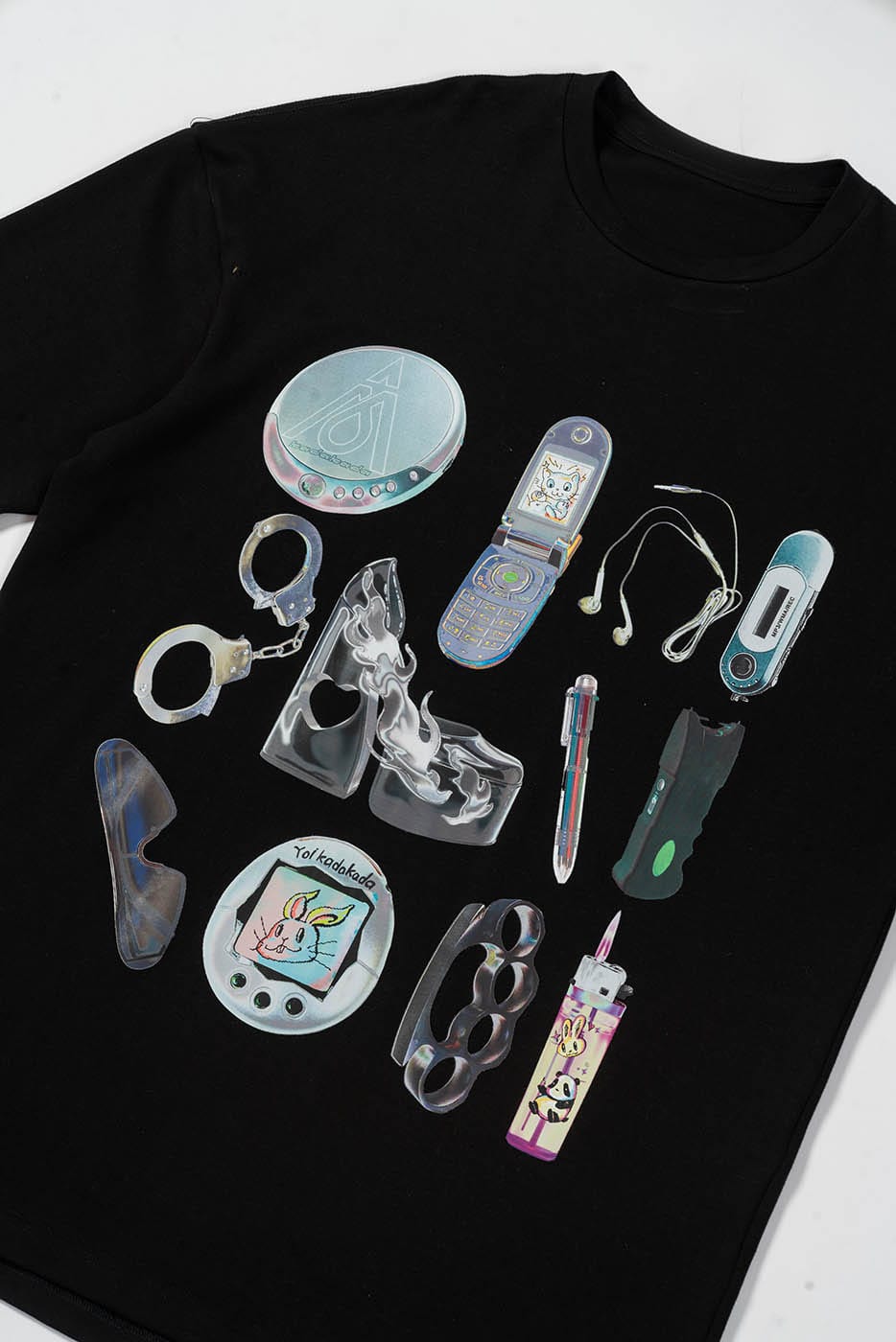 KADAKADA Retro-EDC Graphics T-Shirt