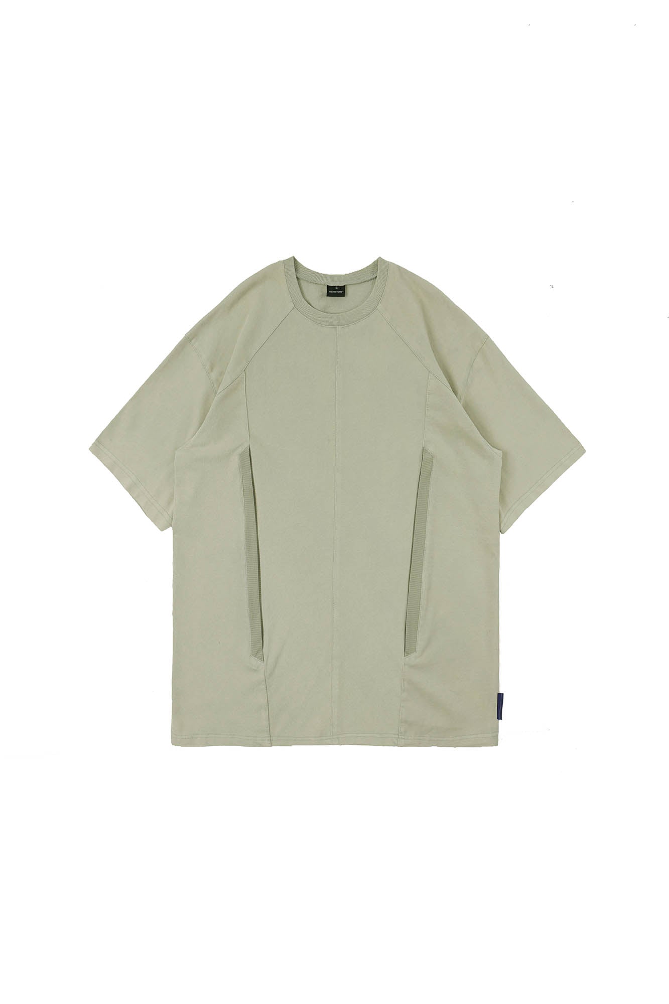 SILENSTORM Washed Paneled Side Pocket T-Shirt