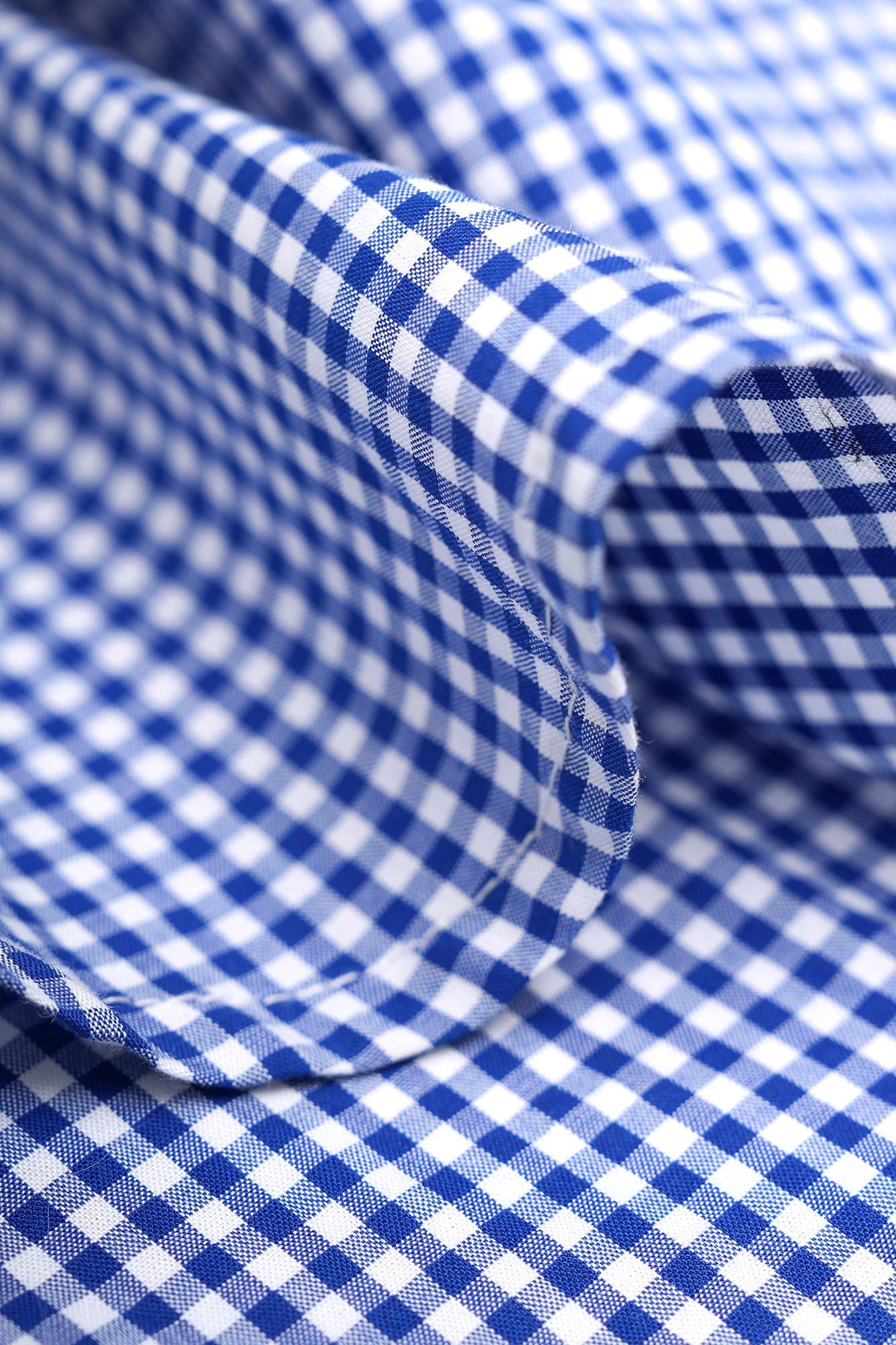 UMAMIISM Preppy Gingham Pocket Half Shirt
