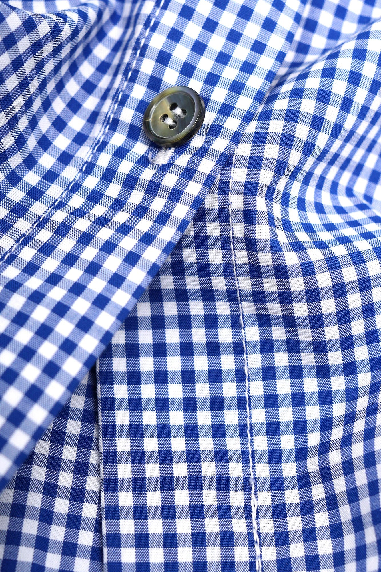 UMAMIISM Preppy Gingham Pocket Half Shirt