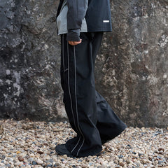 ENSHADOWER Reflective Stripes Straight Pants