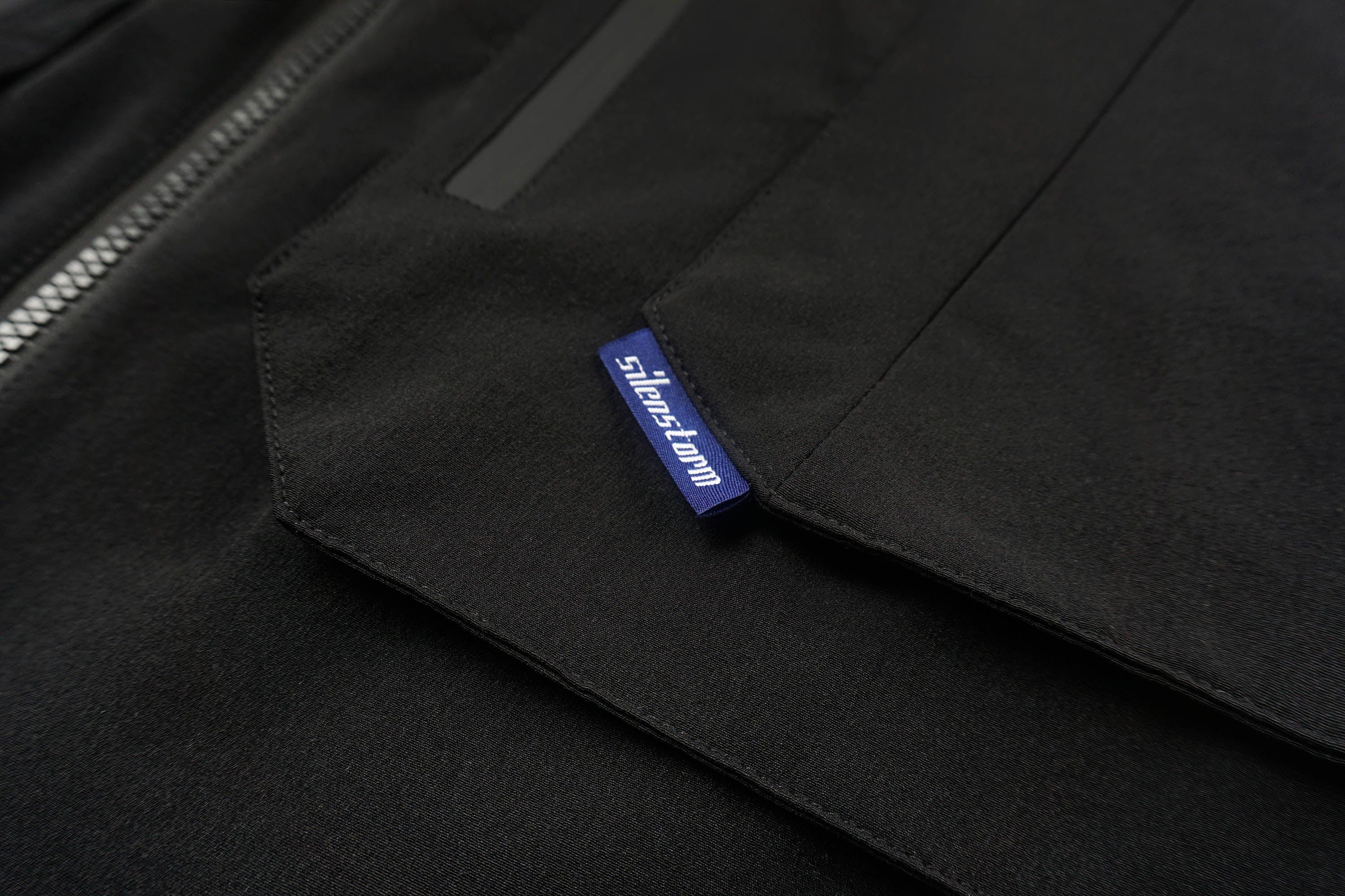 SILENSTORM Double-Layer Multi-Pocket Stand Collar Jacket