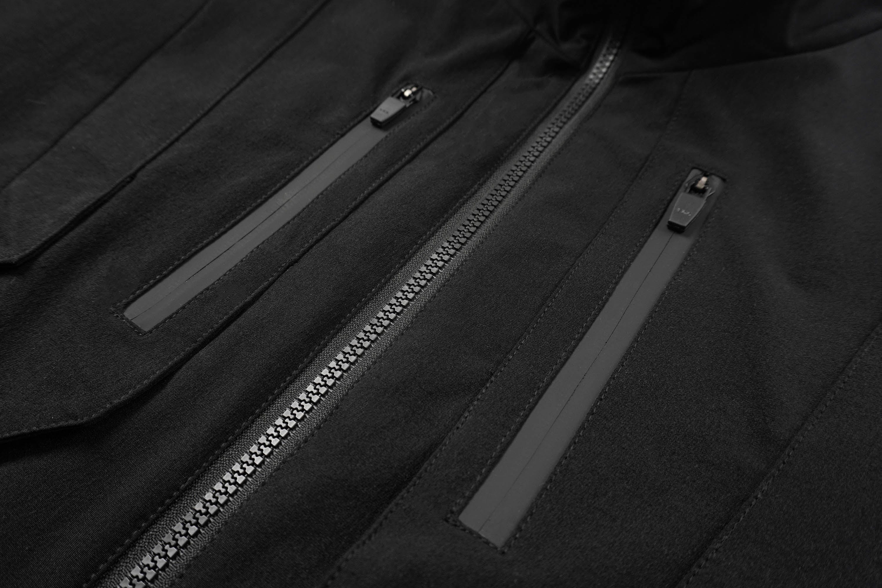 SILENSTORM Double-Layer Multi-Pocket Stand Collar Jacket