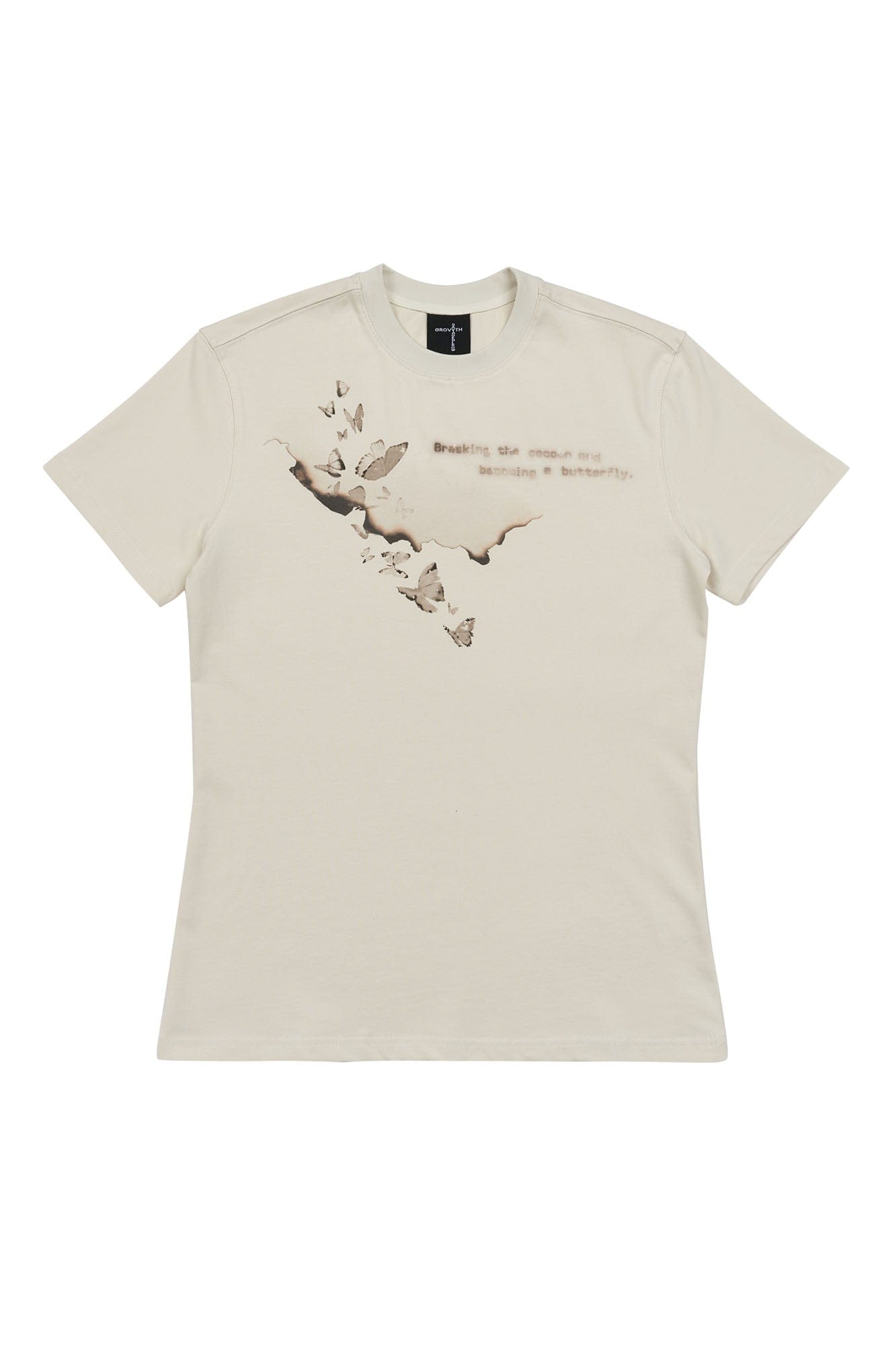 SAVAGEGROWTHWORLD Burnt Butterfly Graphic T-Shirt