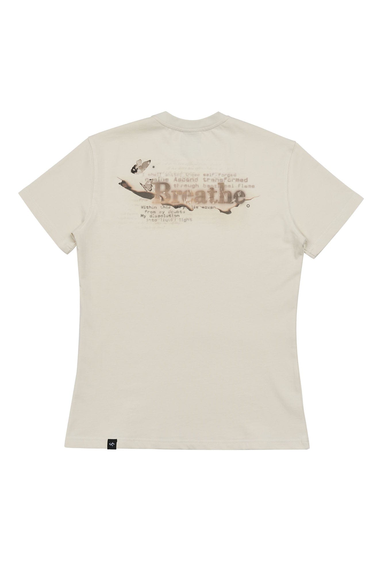 SAVAGEGROWTHWORLD Burnt Butterfly Graphic T-Shirt