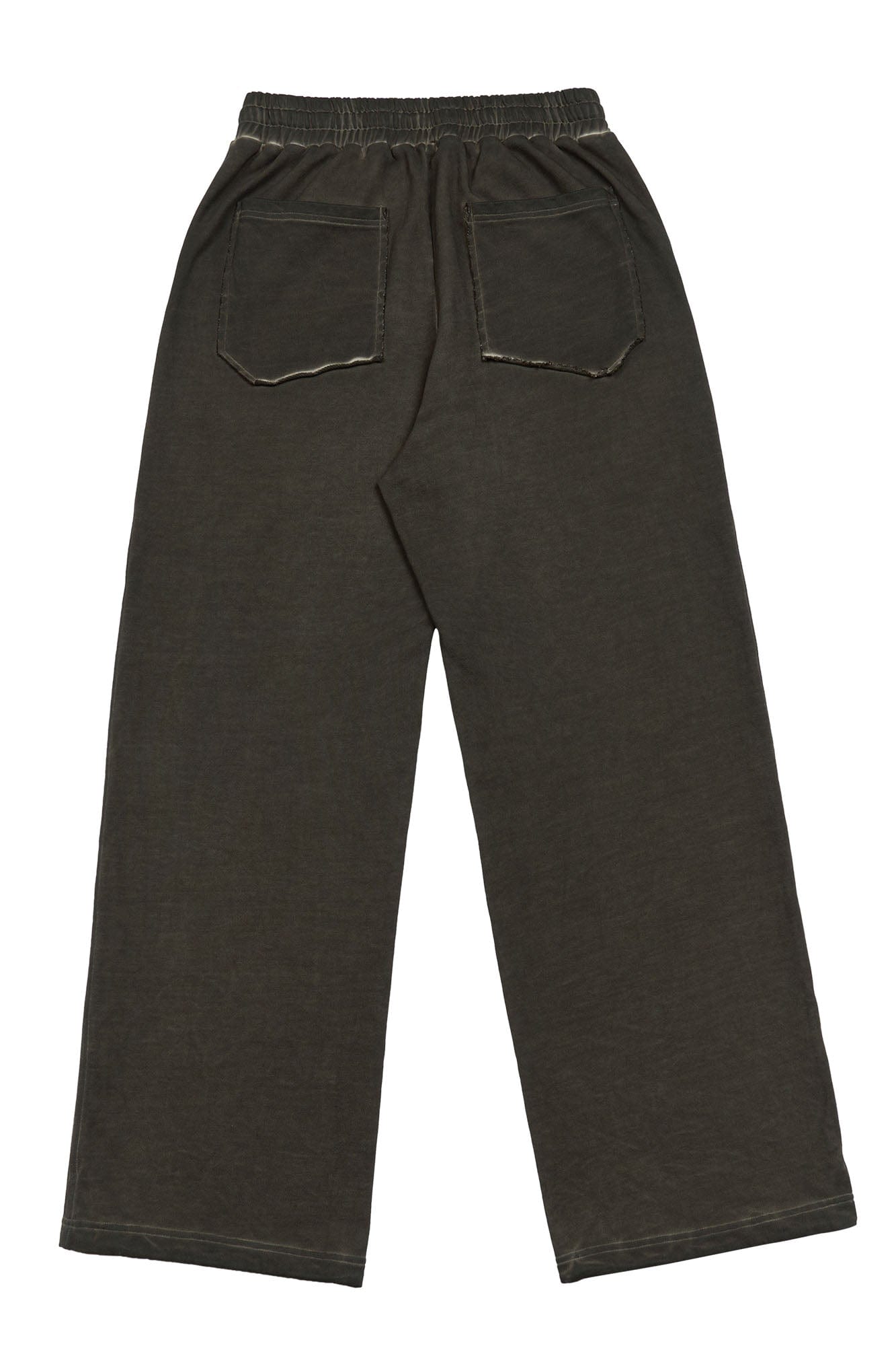 SAVAGEGROWTHWORLD Distressed Side Stripe Drawstring Sweatpants