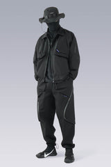 SILENSTORM Double-Layer Multi-Pocket Stand Collar Jacket
