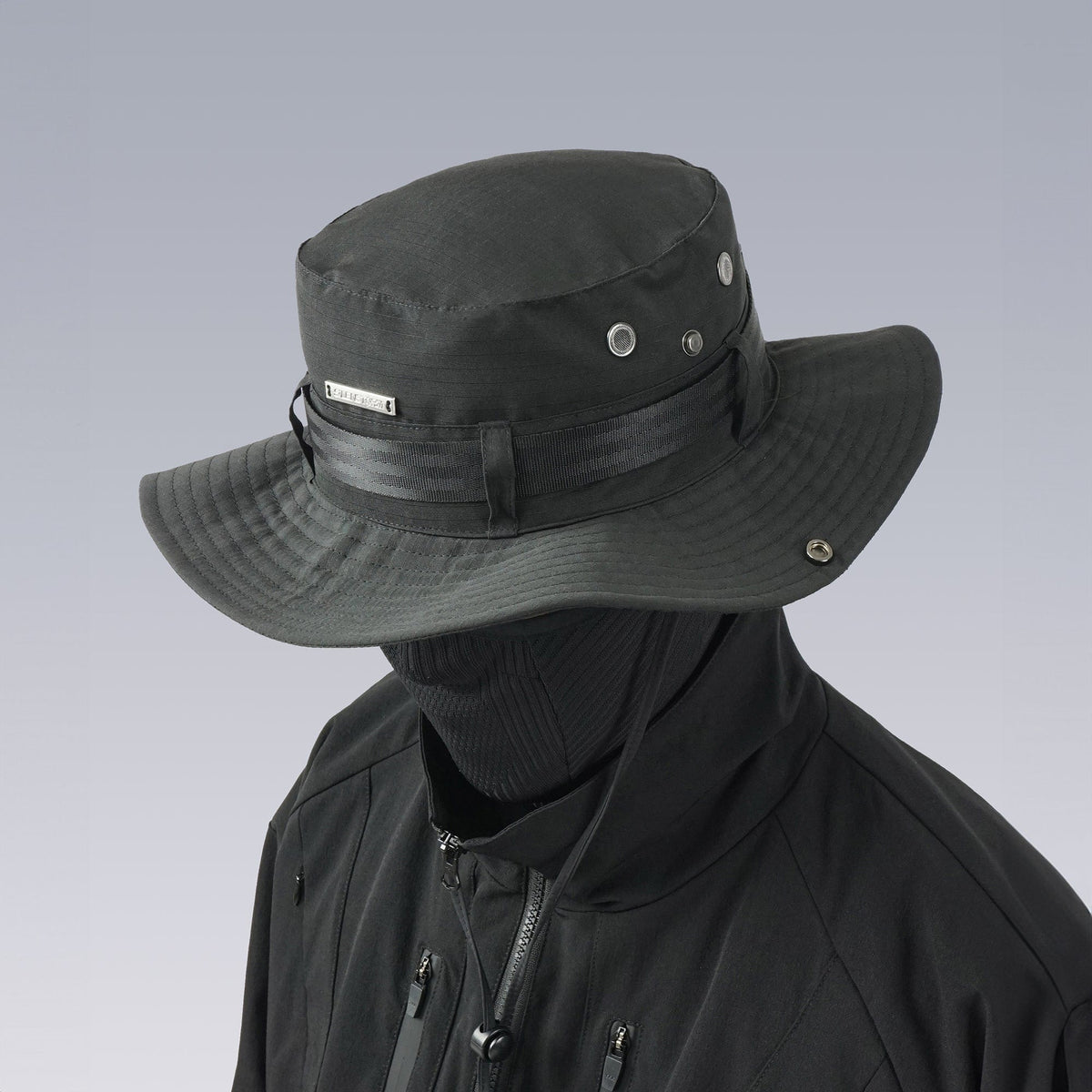 SILENSTORM Tactical Drawstring Wide-Brim Bucket Hat