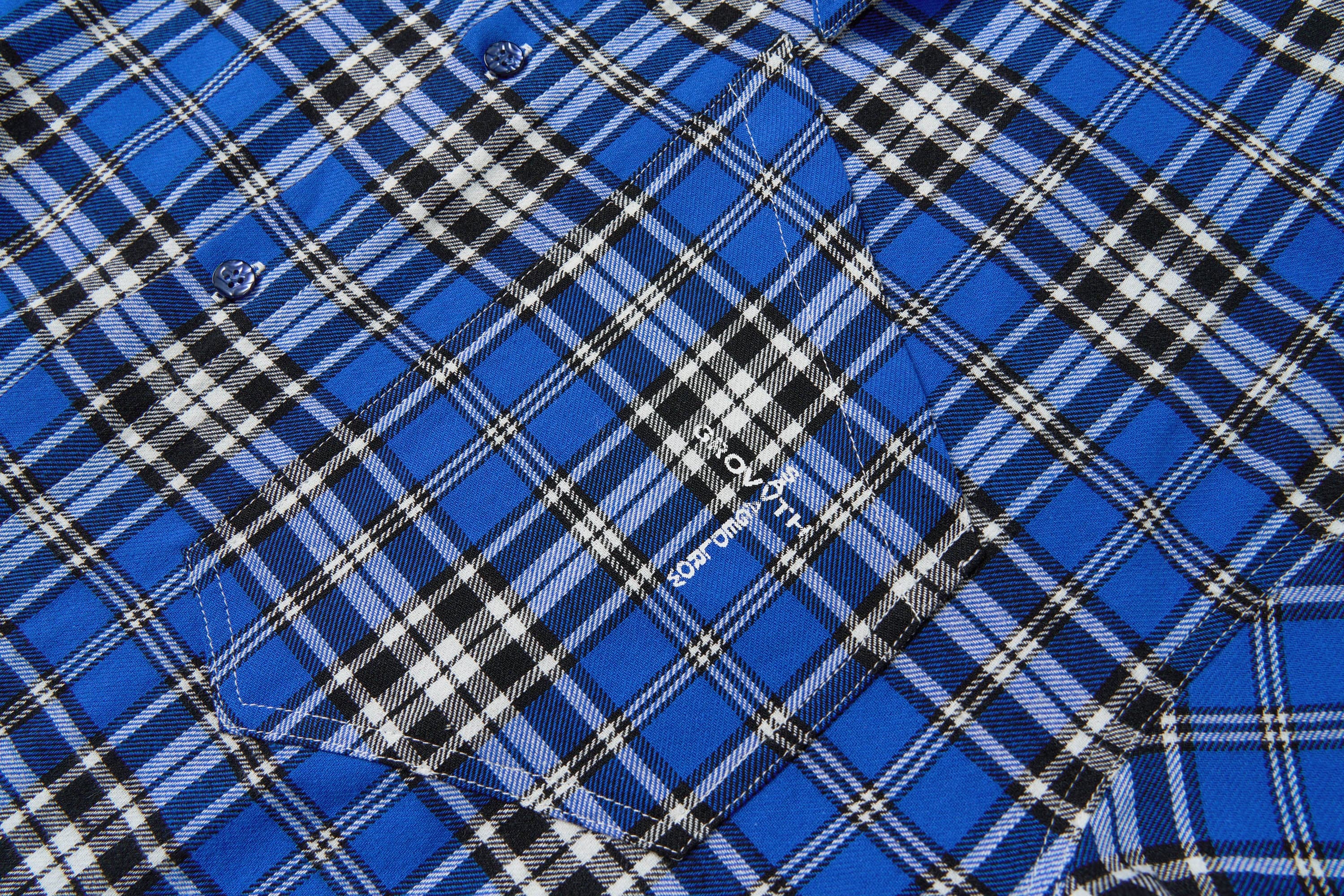 SAVAGEGROWTHWORLD No.5 Plaid Shirt