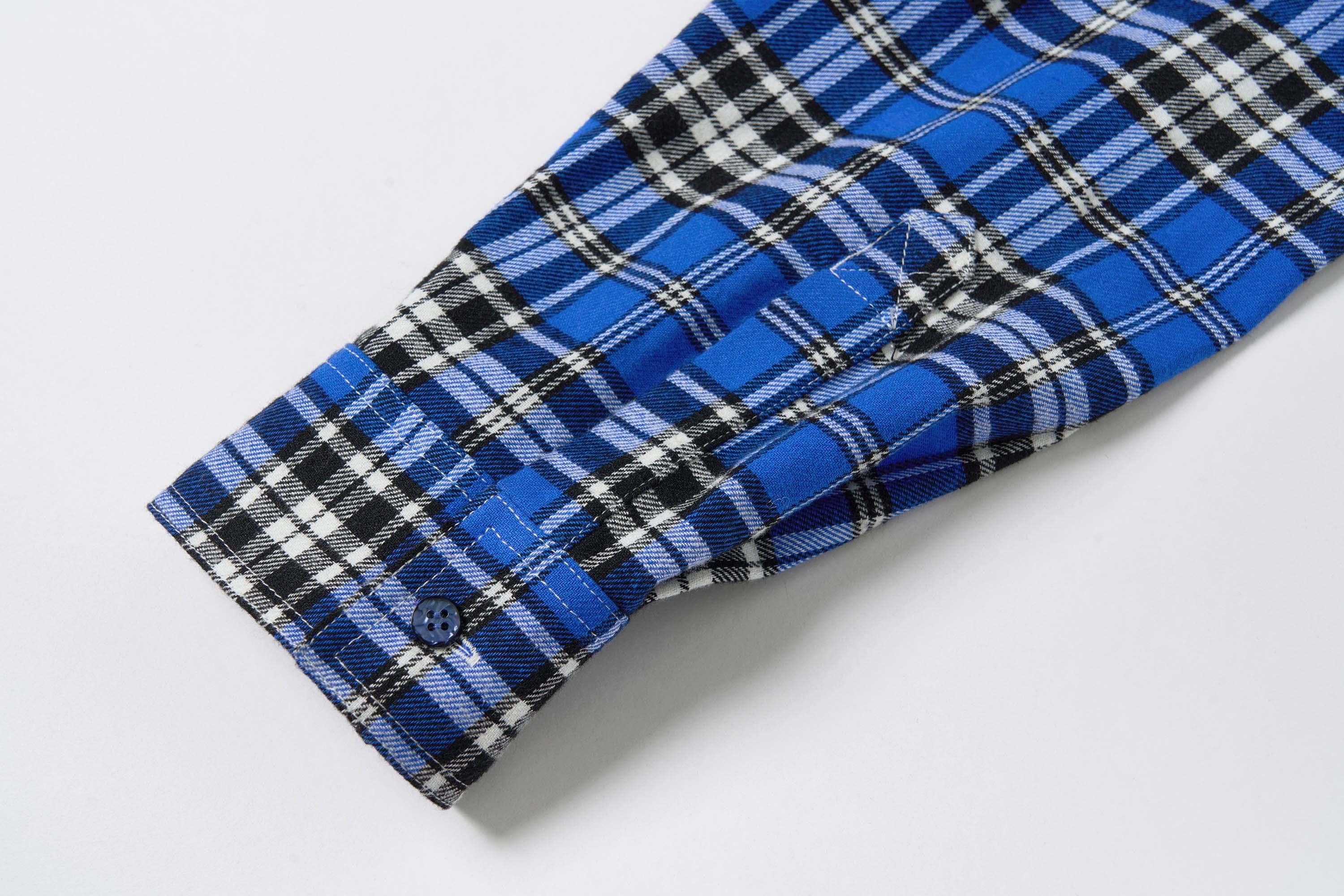 SAVAGEGROWTHWORLD No.5 Plaid Shirt