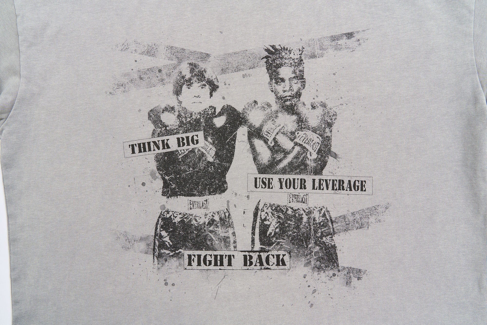 SAVAGEGROWTHWORLD Boxer Graphic Washed T-Shirt
