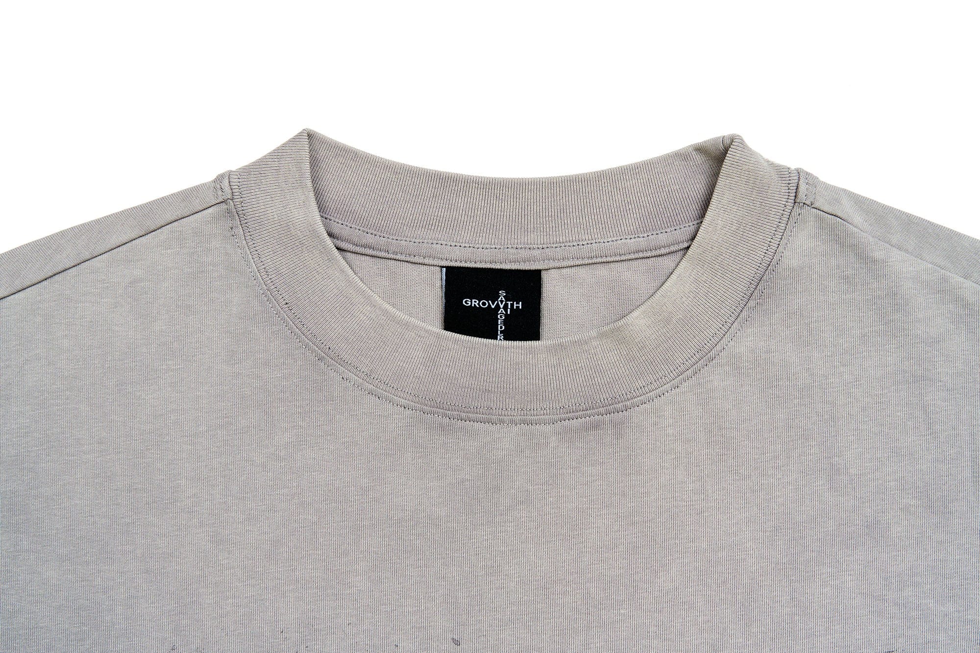 SAVAGEGROWTHWORLD Boxer Graphic Washed T-Shirt
