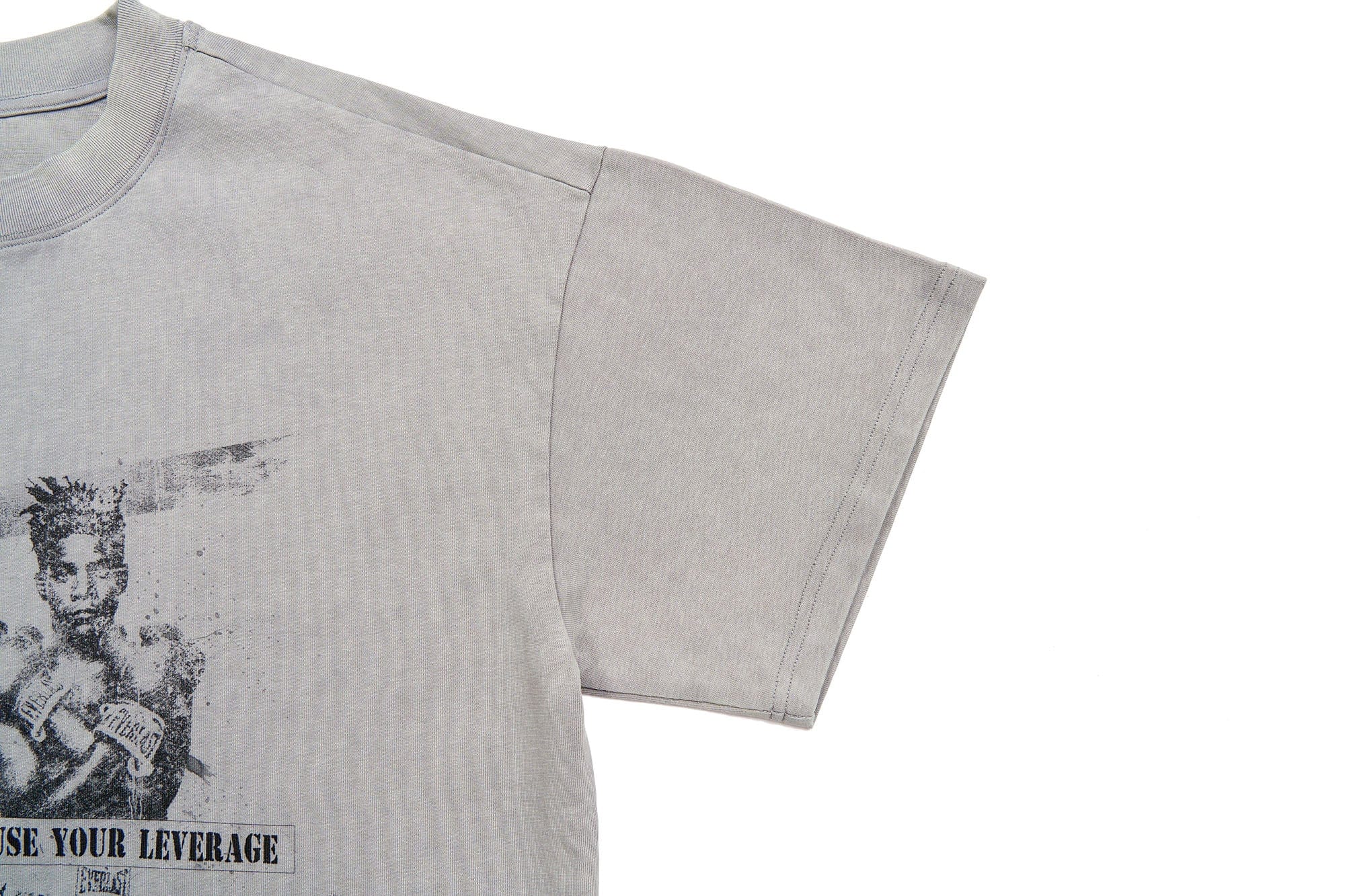 SAVAGEGROWTHWORLD Boxer Graphic Washed T-Shirt