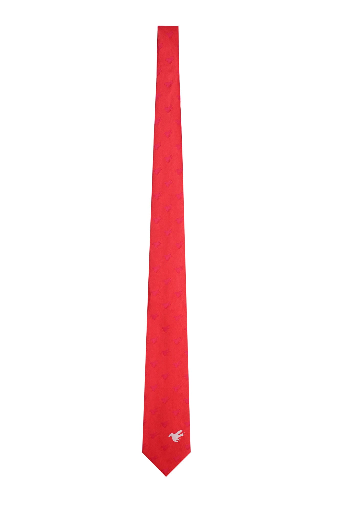 VINKID Peace Dove Jacquard Satin Tie