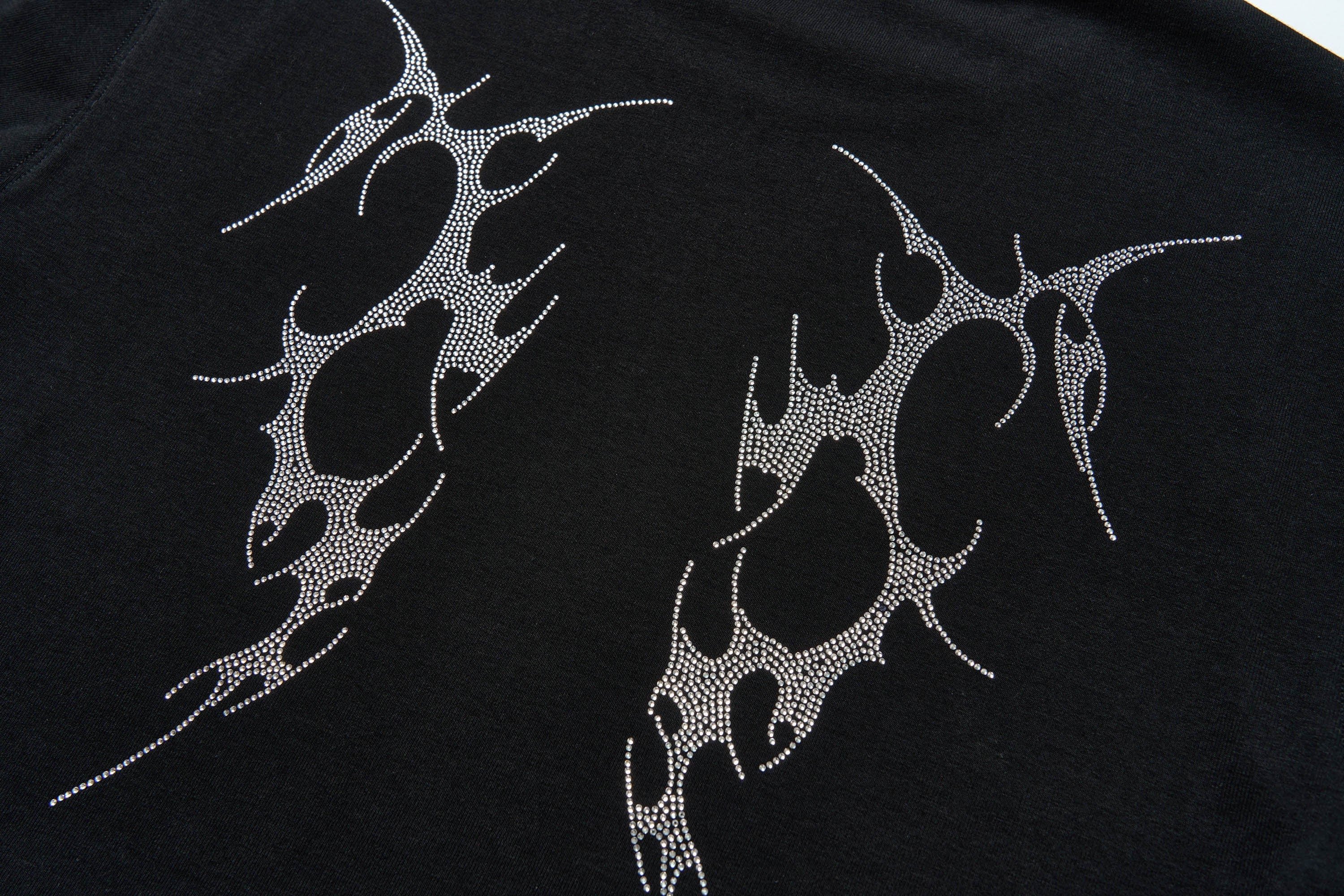 SAVAGEGROWTHWORLD Diamond Thorned Wings T-Shirt