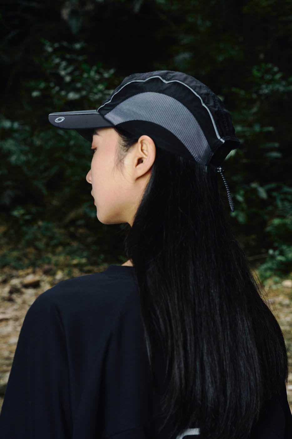 ENSHADOWER Reflective Stripe Mesh Cap