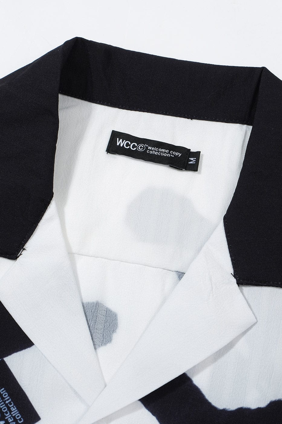 WCC Ghost Face Full Print Cuban Half Shirt