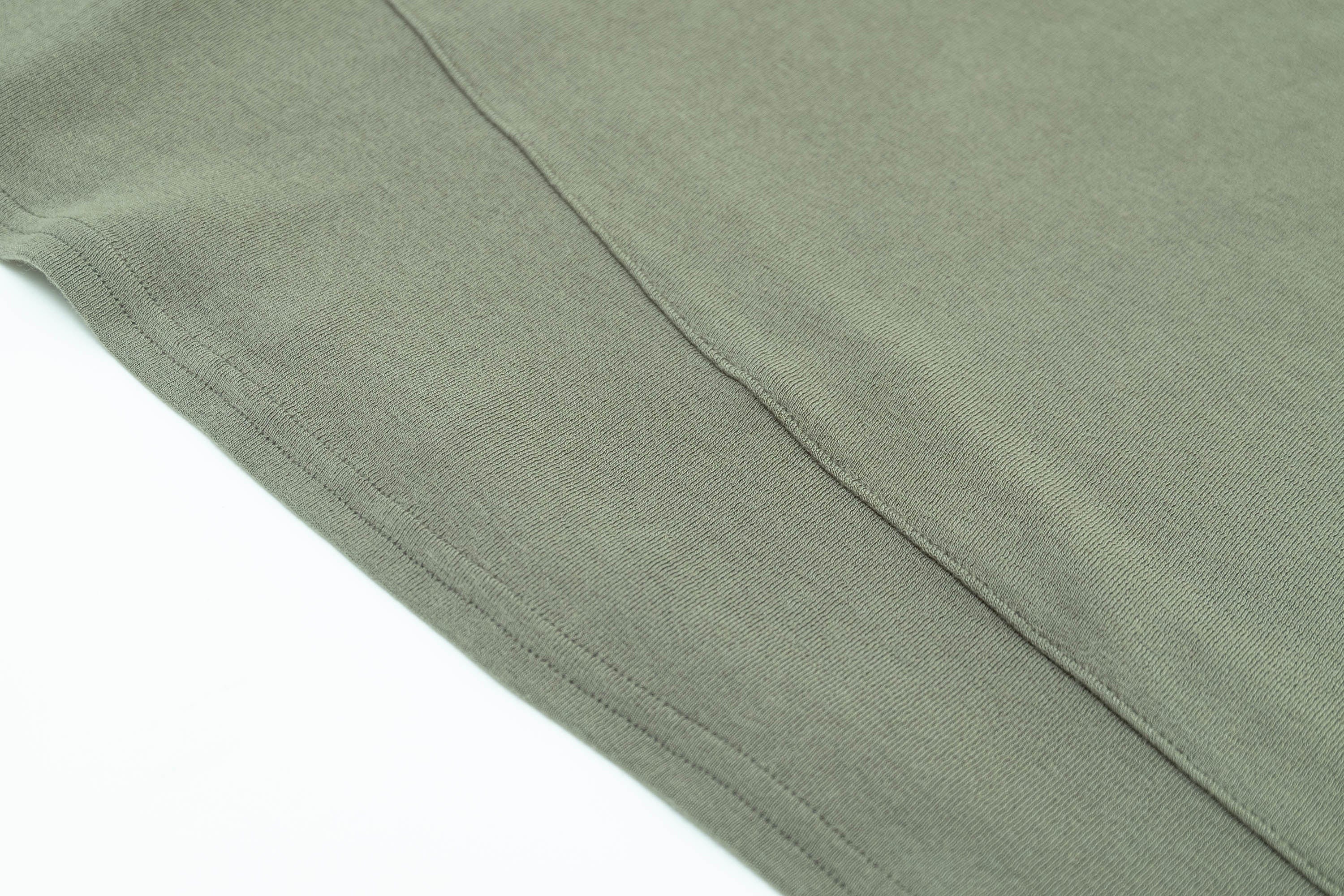 IN EXISTENCE Layered Asymmetrical Neck Embroidered Long-Sleeve Tee