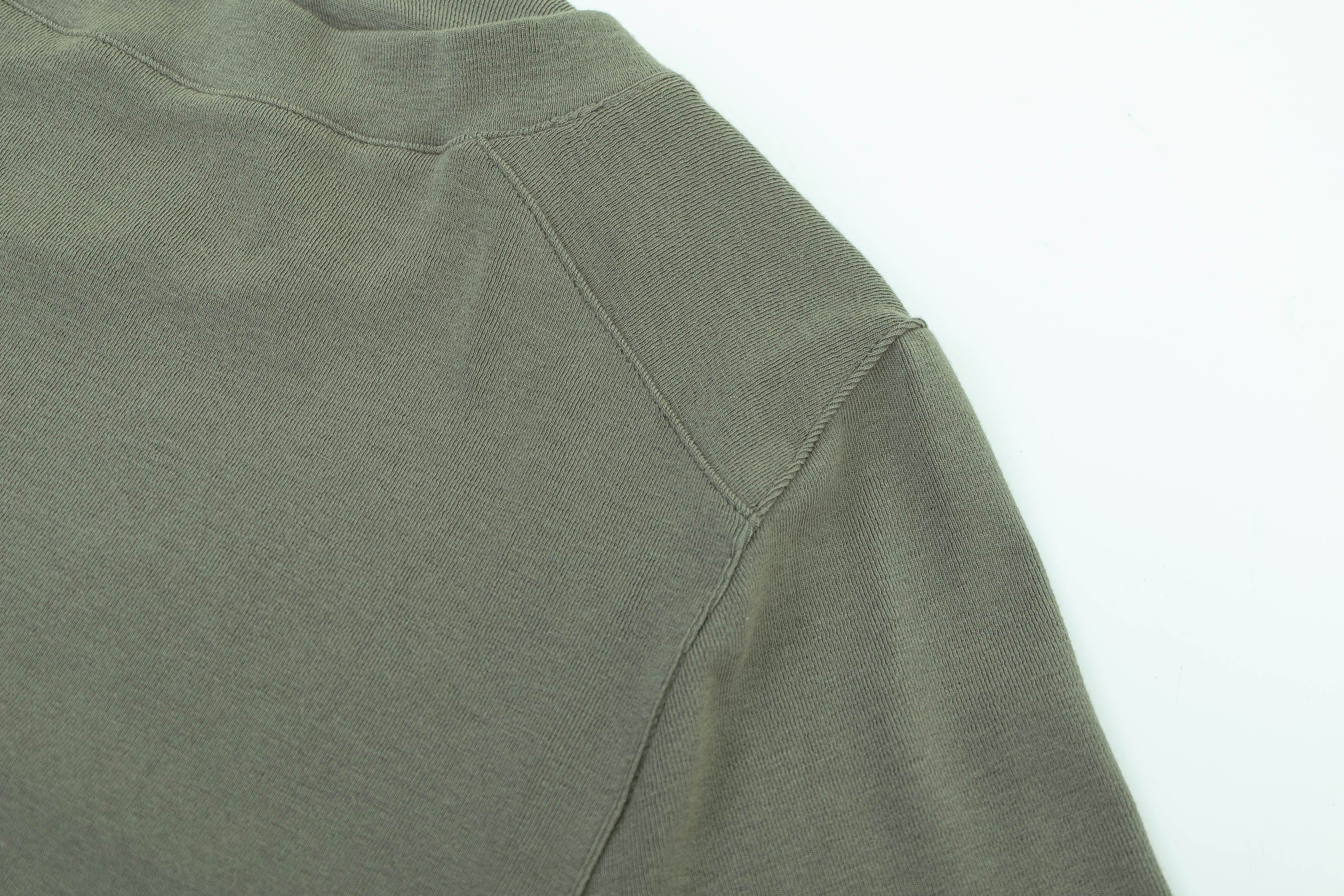IN EXISTENCE Layered Asymmetrical Neck Embroidered Long-Sleeve Tee