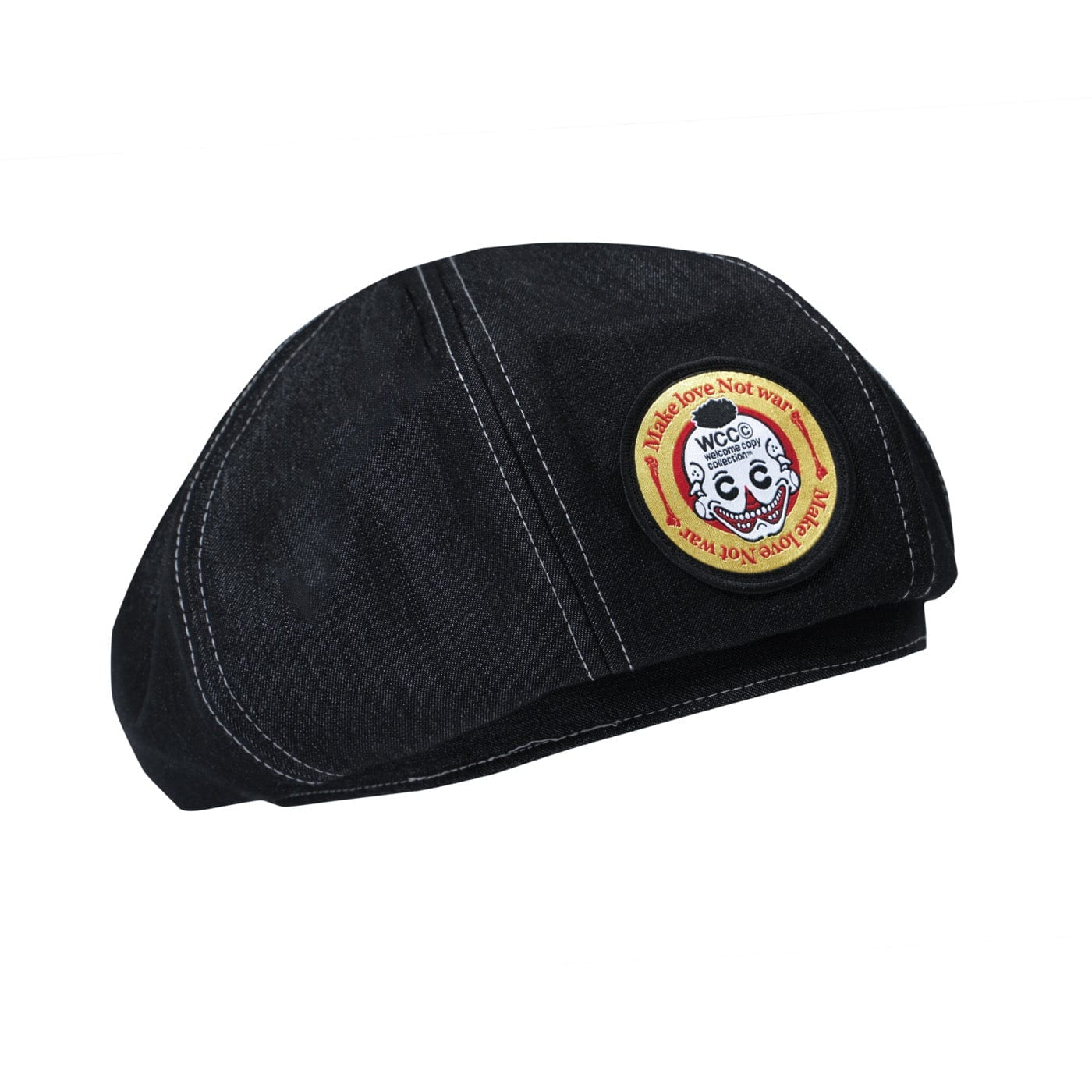 WCC Embroidered Denim Beret