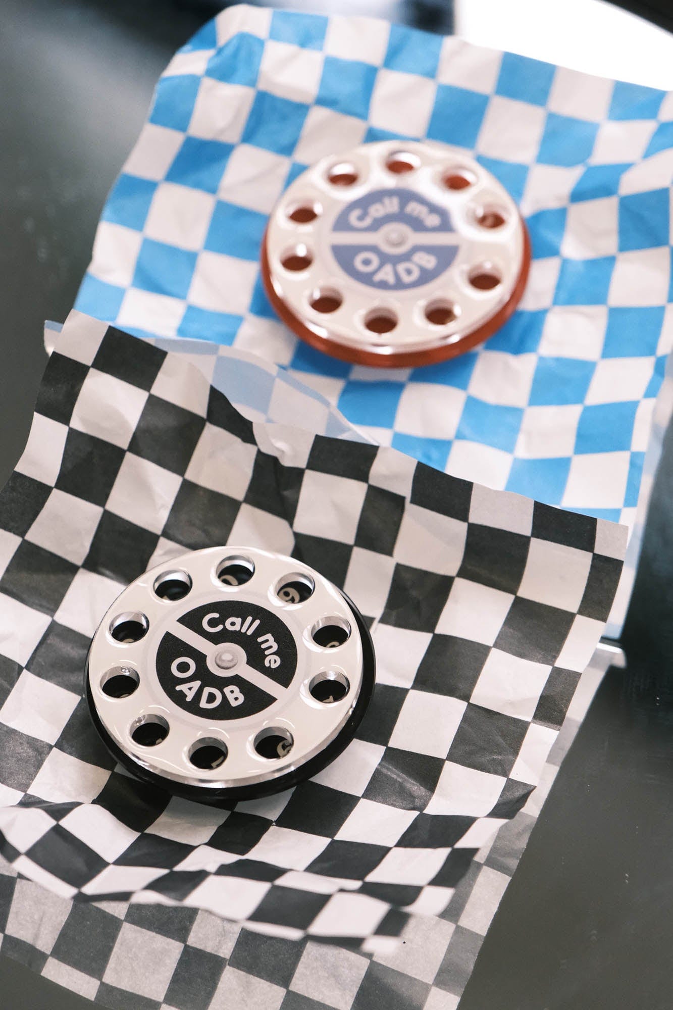 ONADAILYBASIS Rotary Dial Spinner Phone Grip