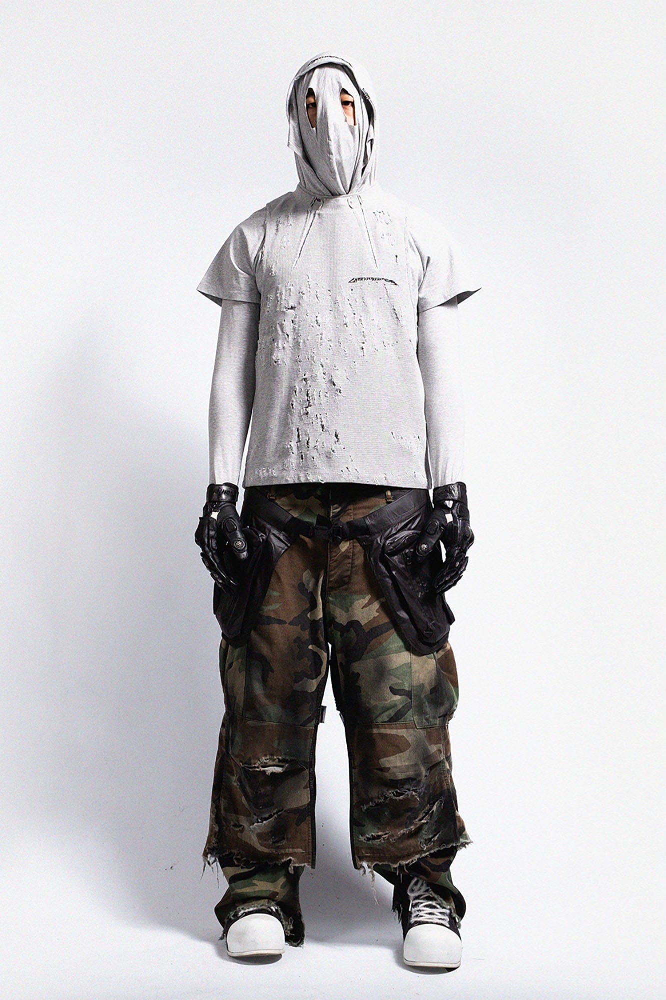 FVVO Ripped Multi-Wear Hoodie
