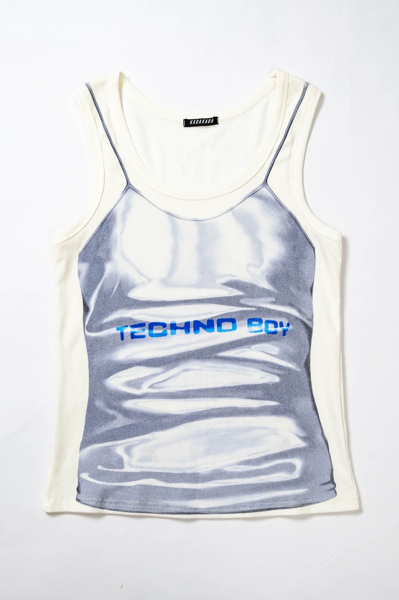 KADAKADA Technoboy Faux-Layer Tank Top