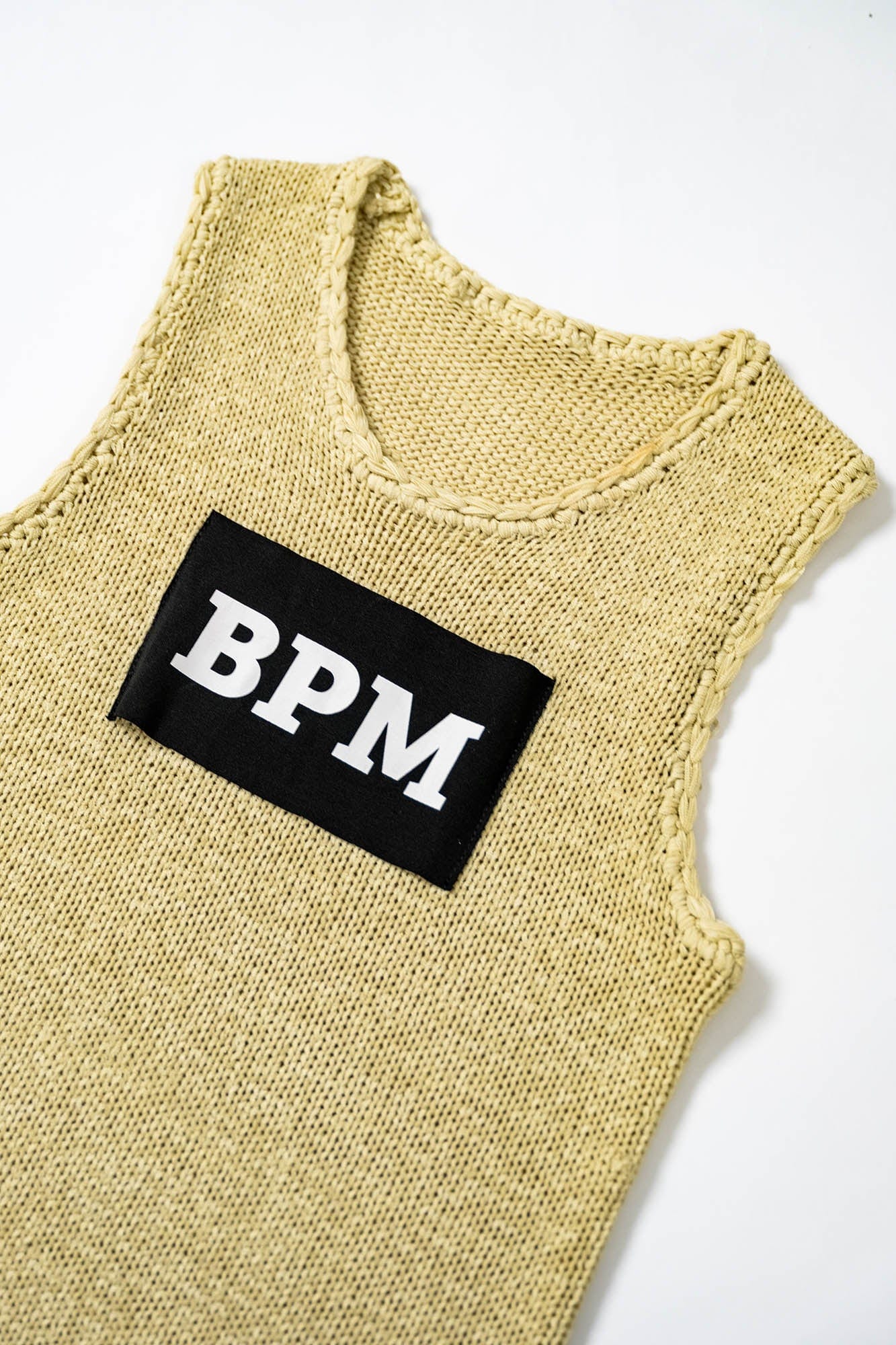 KADAKADA BPM Patchwork Knitted Vest