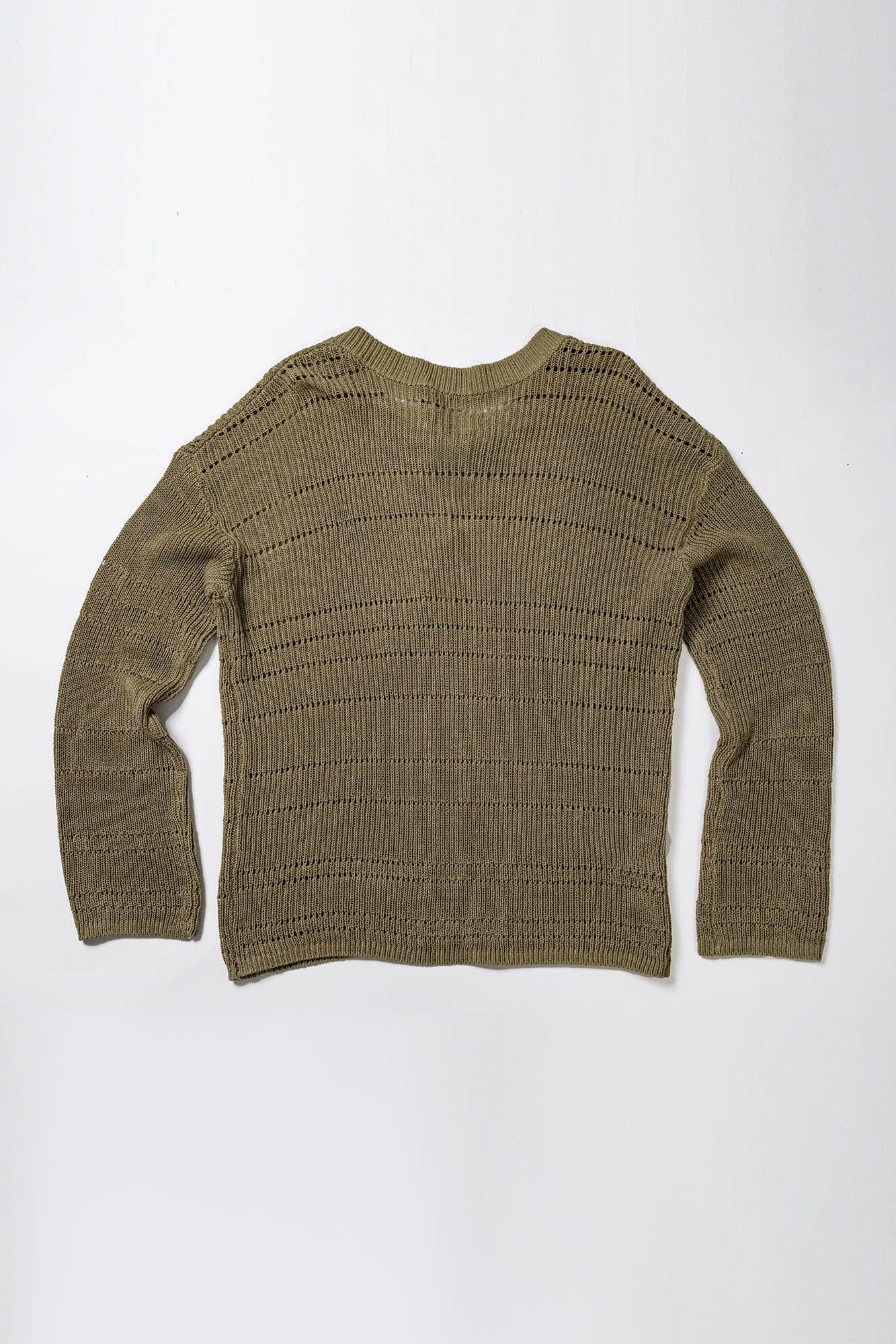 KADAKADA Open-Knit Drawstring Sweater