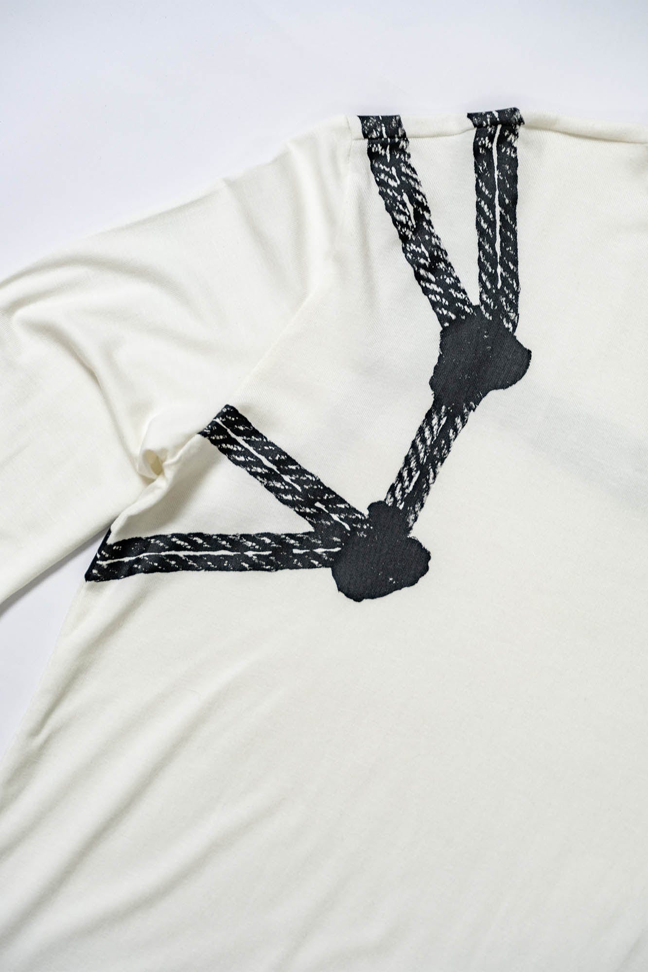 KADAKADA Harness-Strapped Graphic Long-Sleeve Tee
