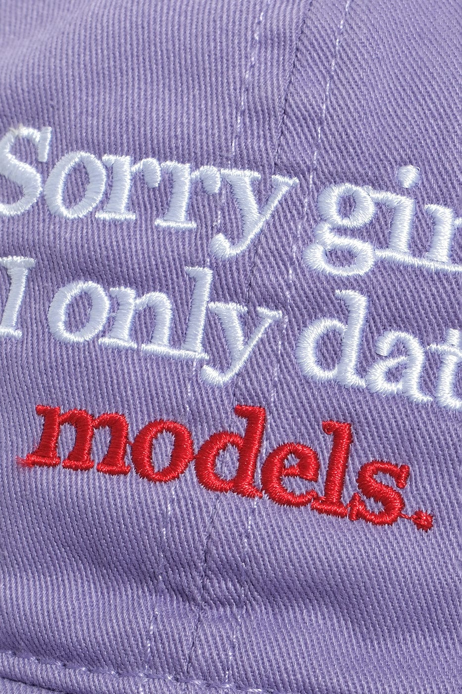 WCC Sorry Girls I Only Date Models Hat
