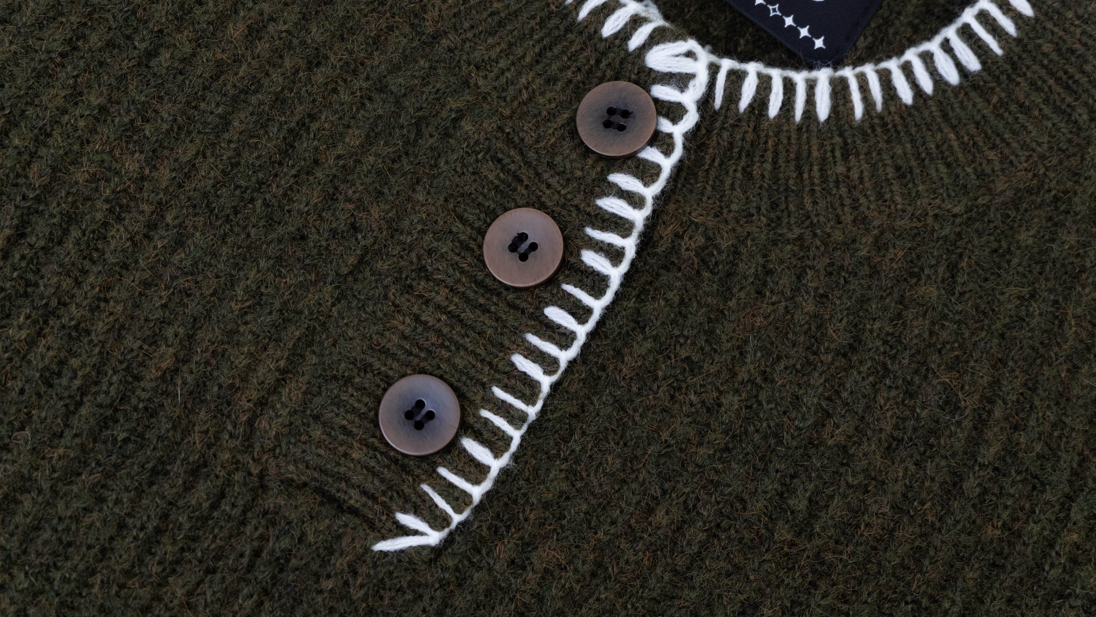 IN EXISTENCE Essential Ribbed Henley Sweater