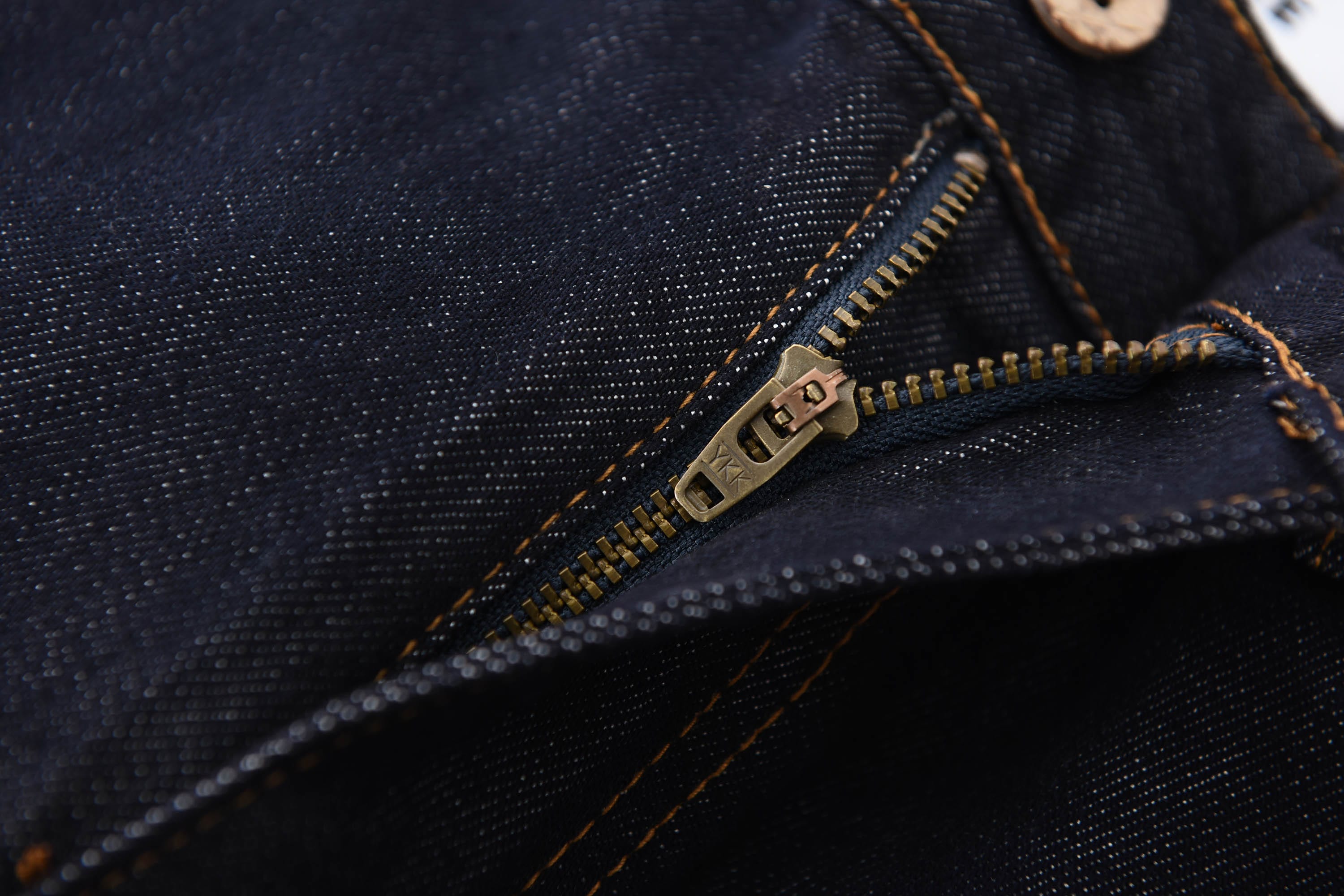 KREATE Button-Trim Flared Jeans