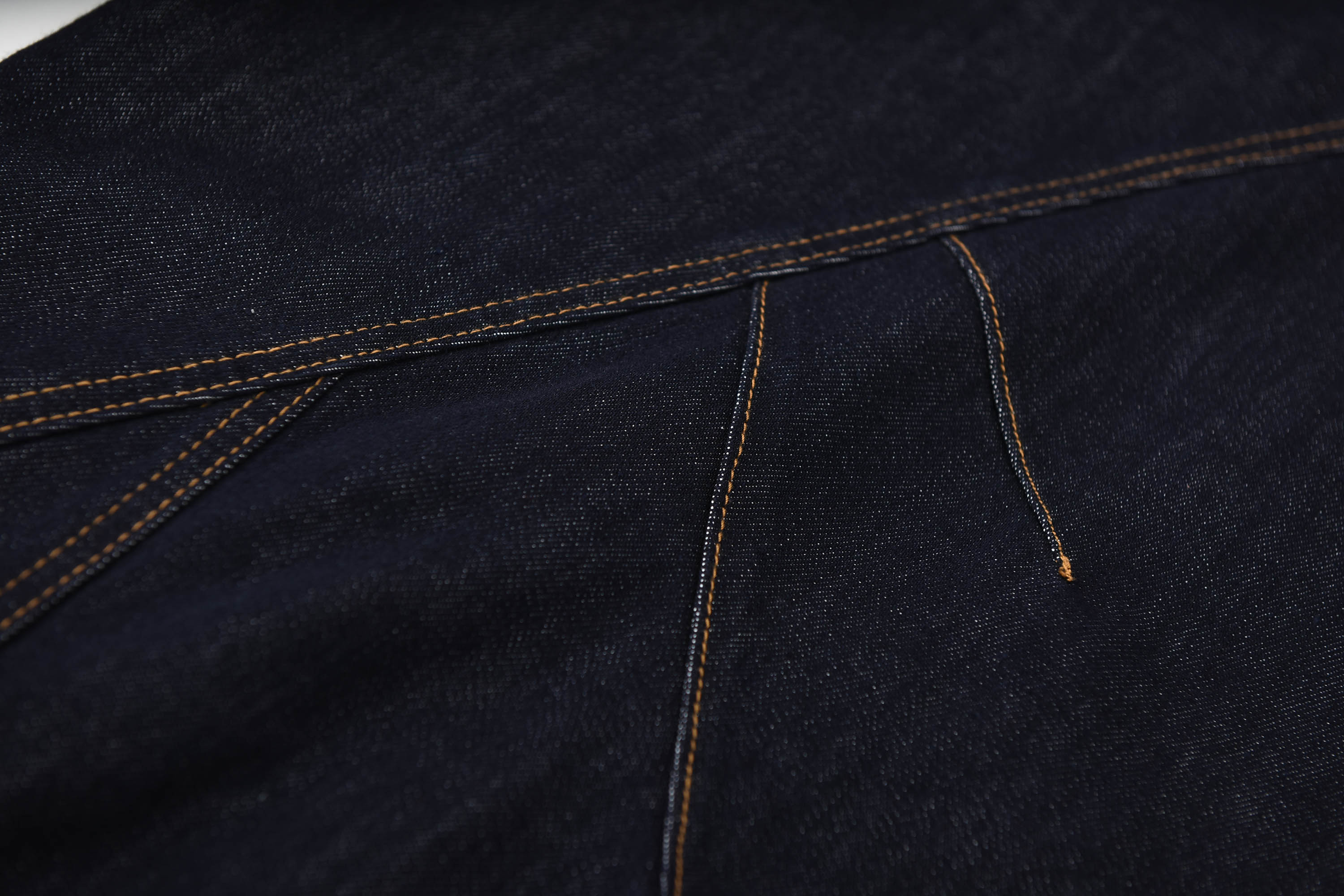 KREATE Button-Trim Flared Jeans