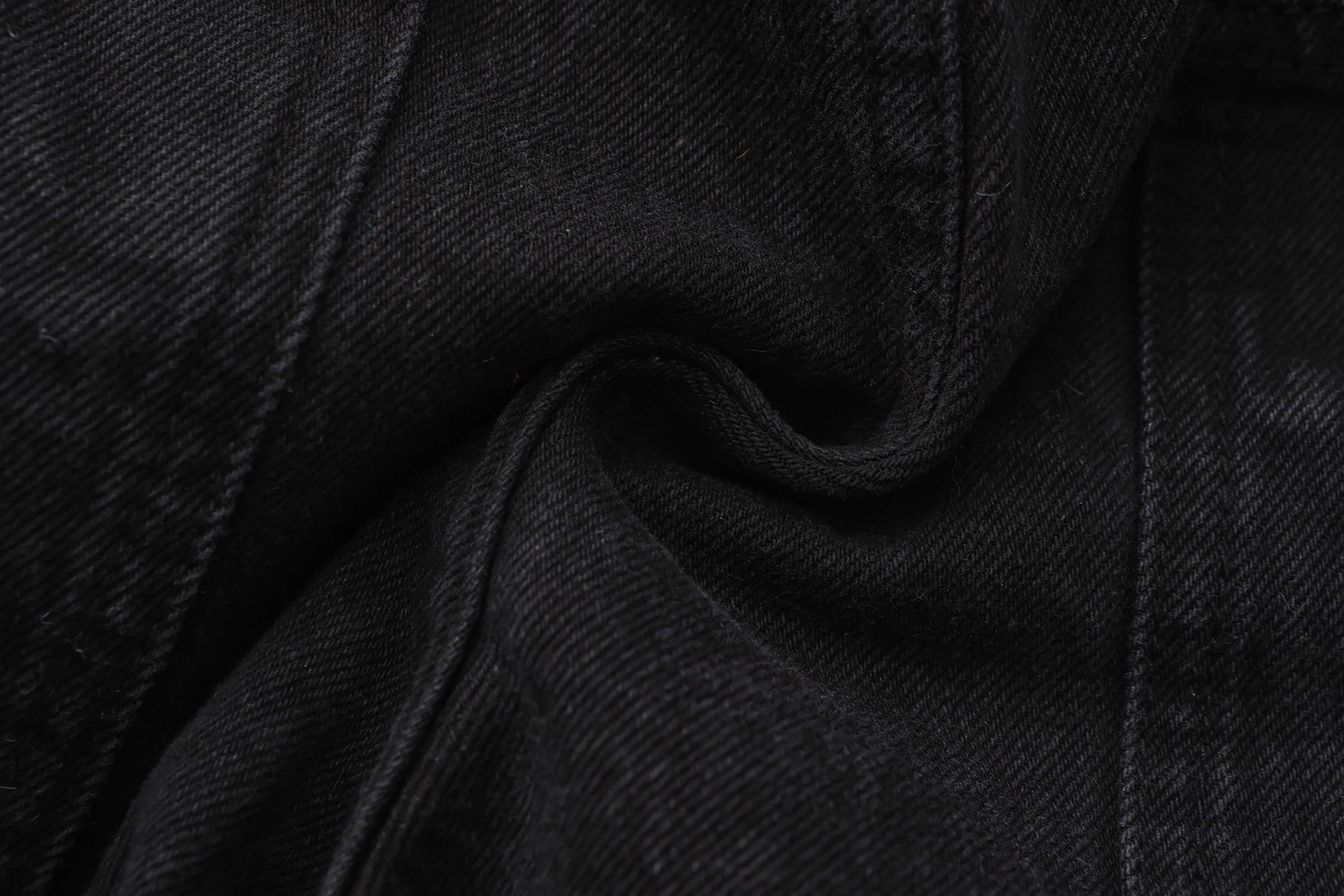 BLACK8MOB Armour Crinkled Rivet Pants