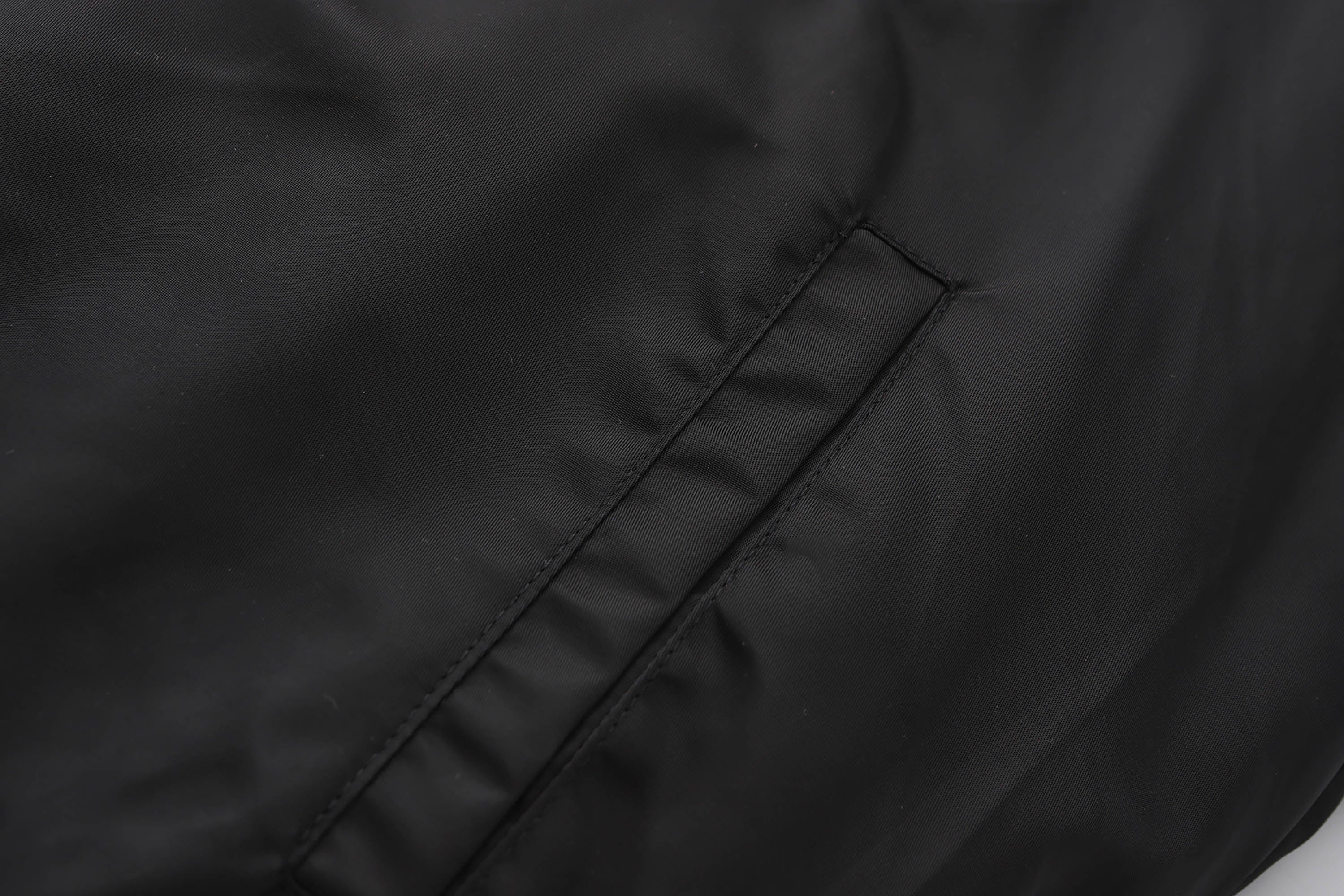 BLACK8MOB Studded Patchwork Bomber Jacket