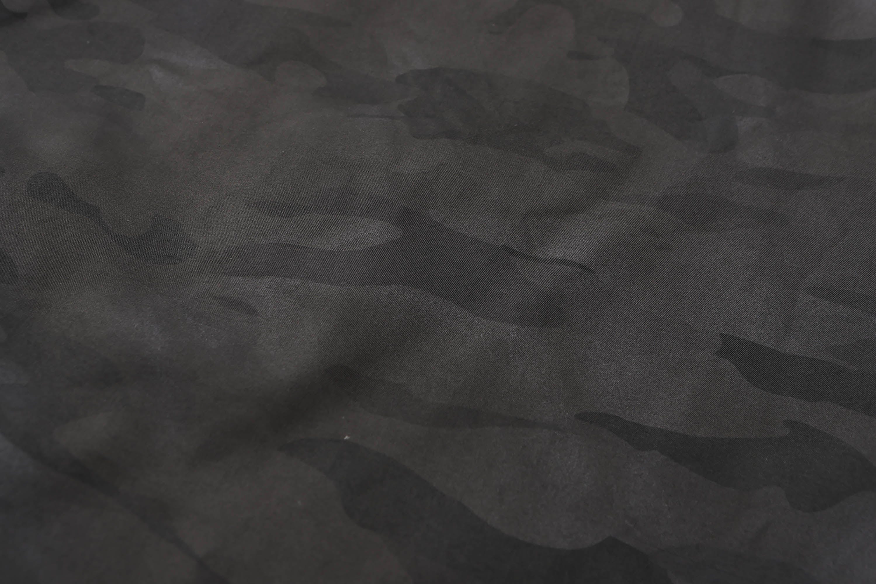 BLACK8MOB Retro Distressed Camo Panel Bomber Jacket