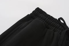 BLACK8MOB Flame Graphics Sweatpants