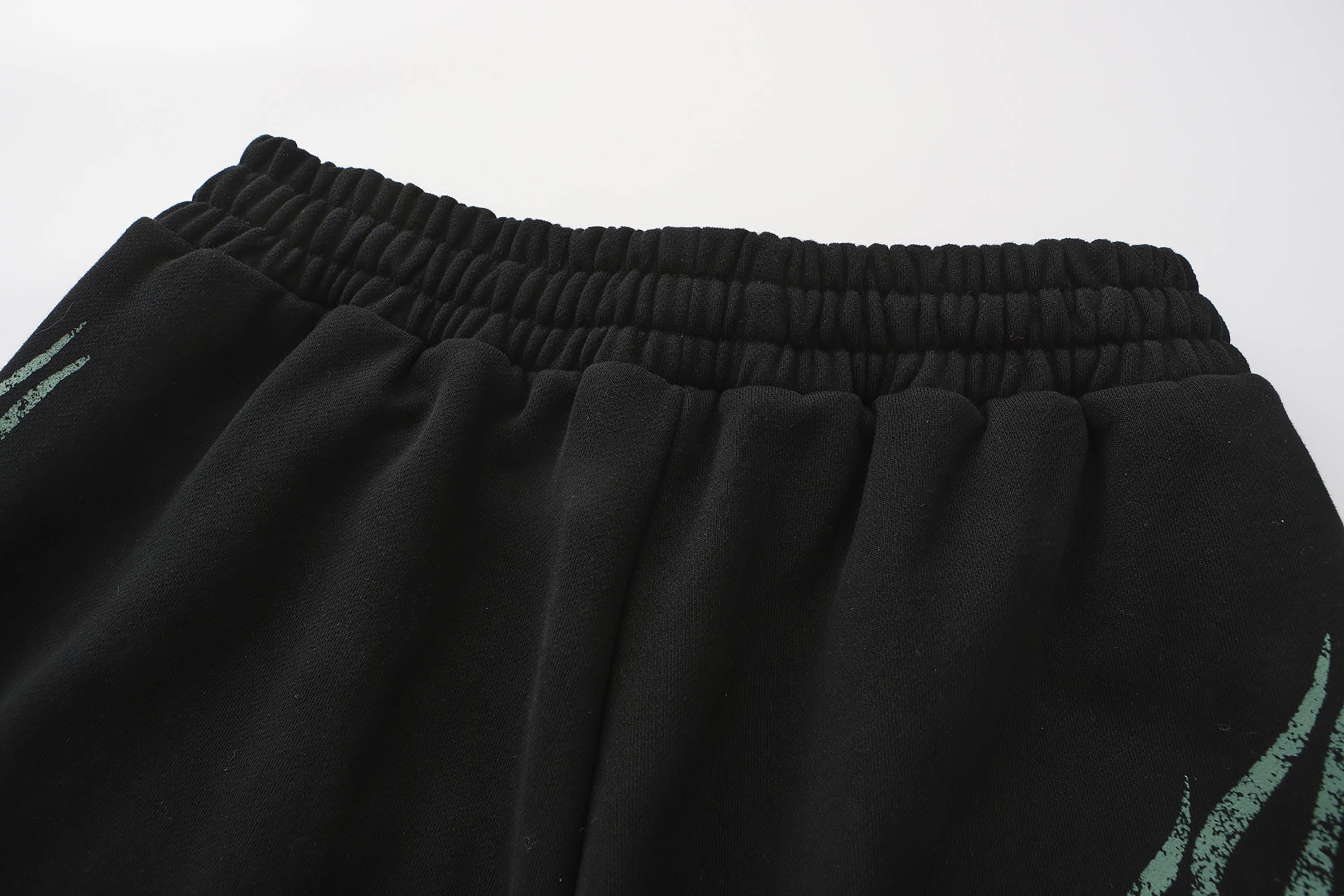 BLACK8MOB Flame Graphics Sweatpants