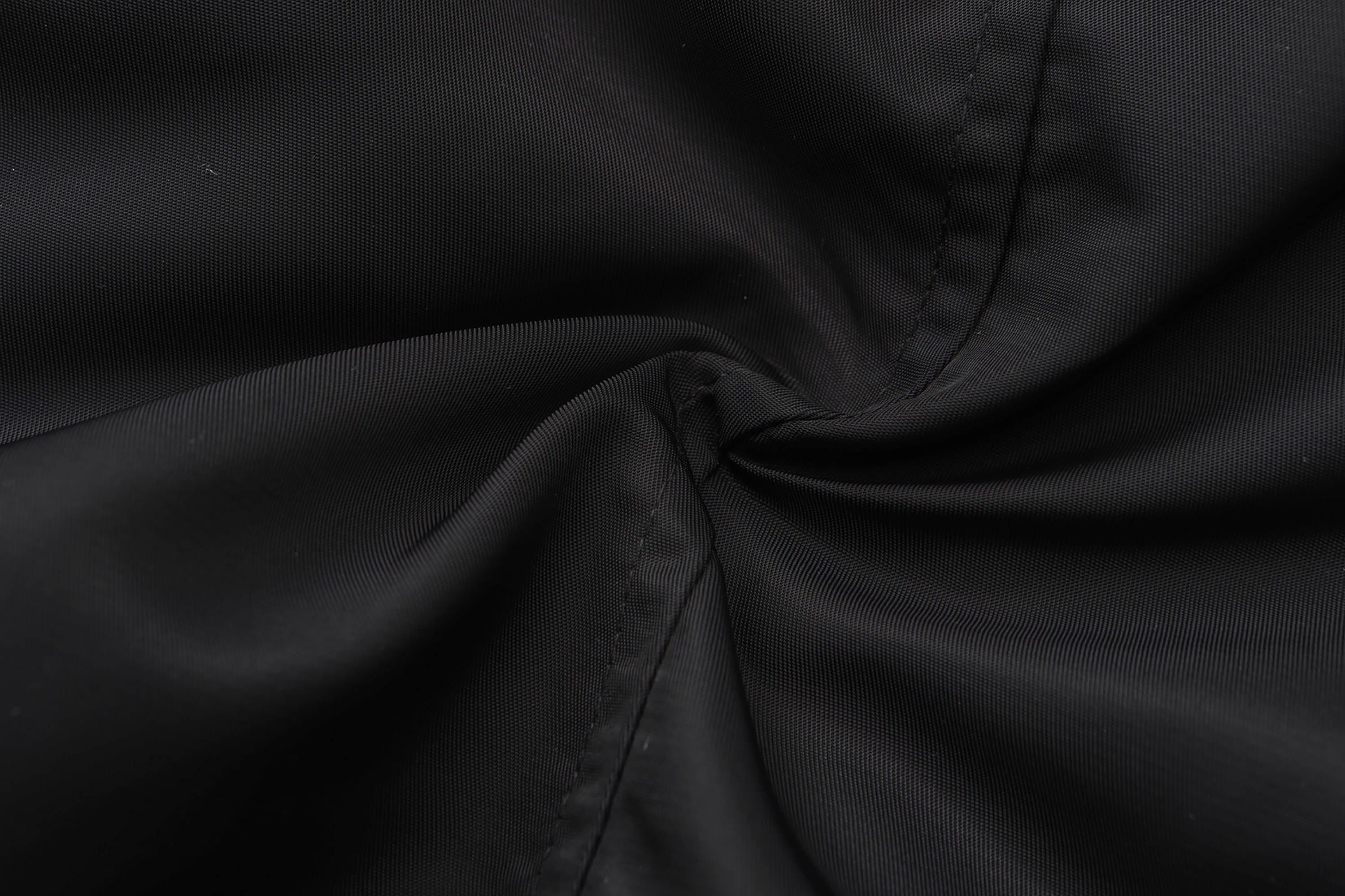 BLACK8MOB Flame Detachable-Fur Hooded Jacket