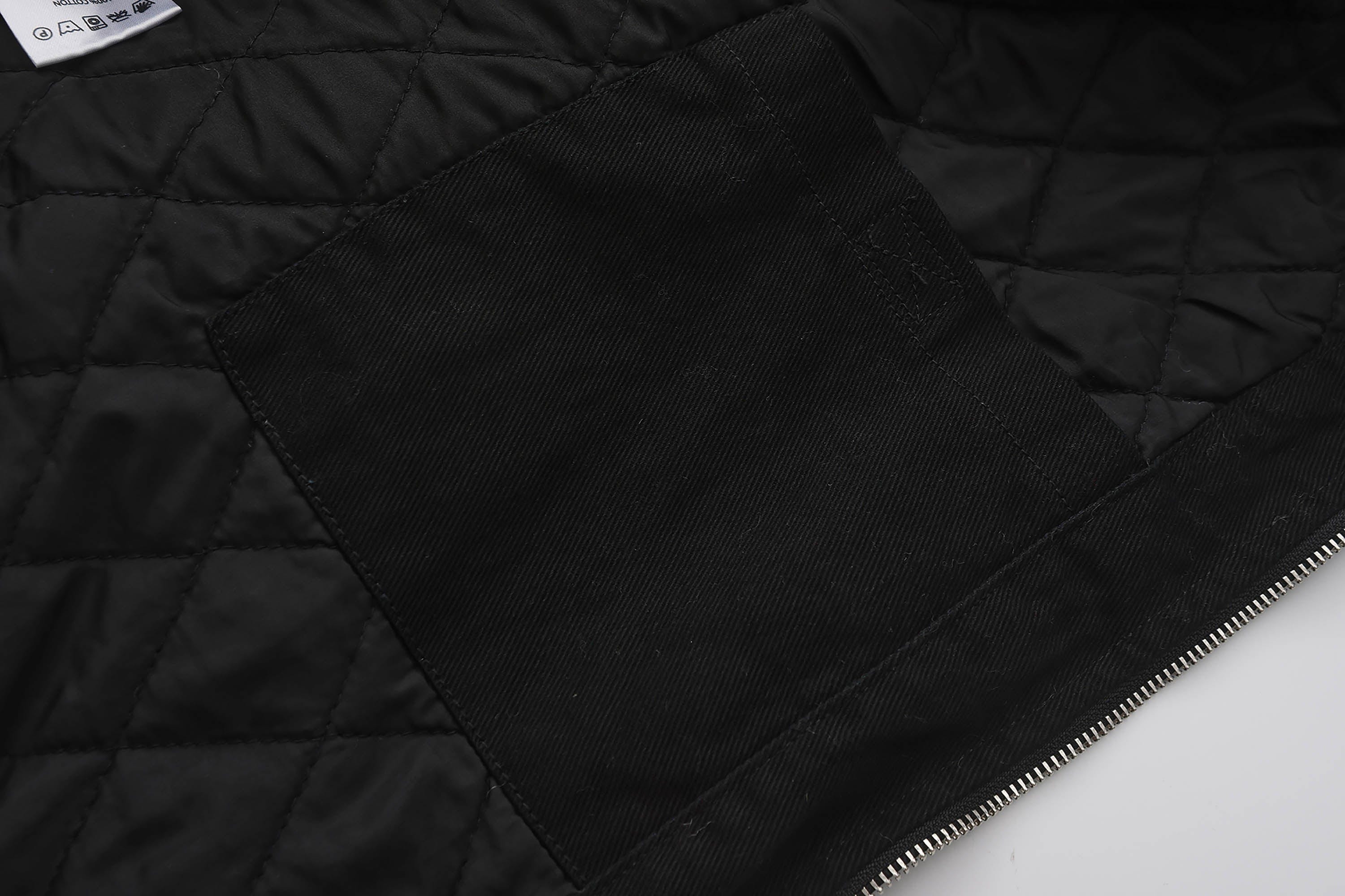 BLACK8MOB Wrinkled Tie-Dye Zip-Up Hoodie