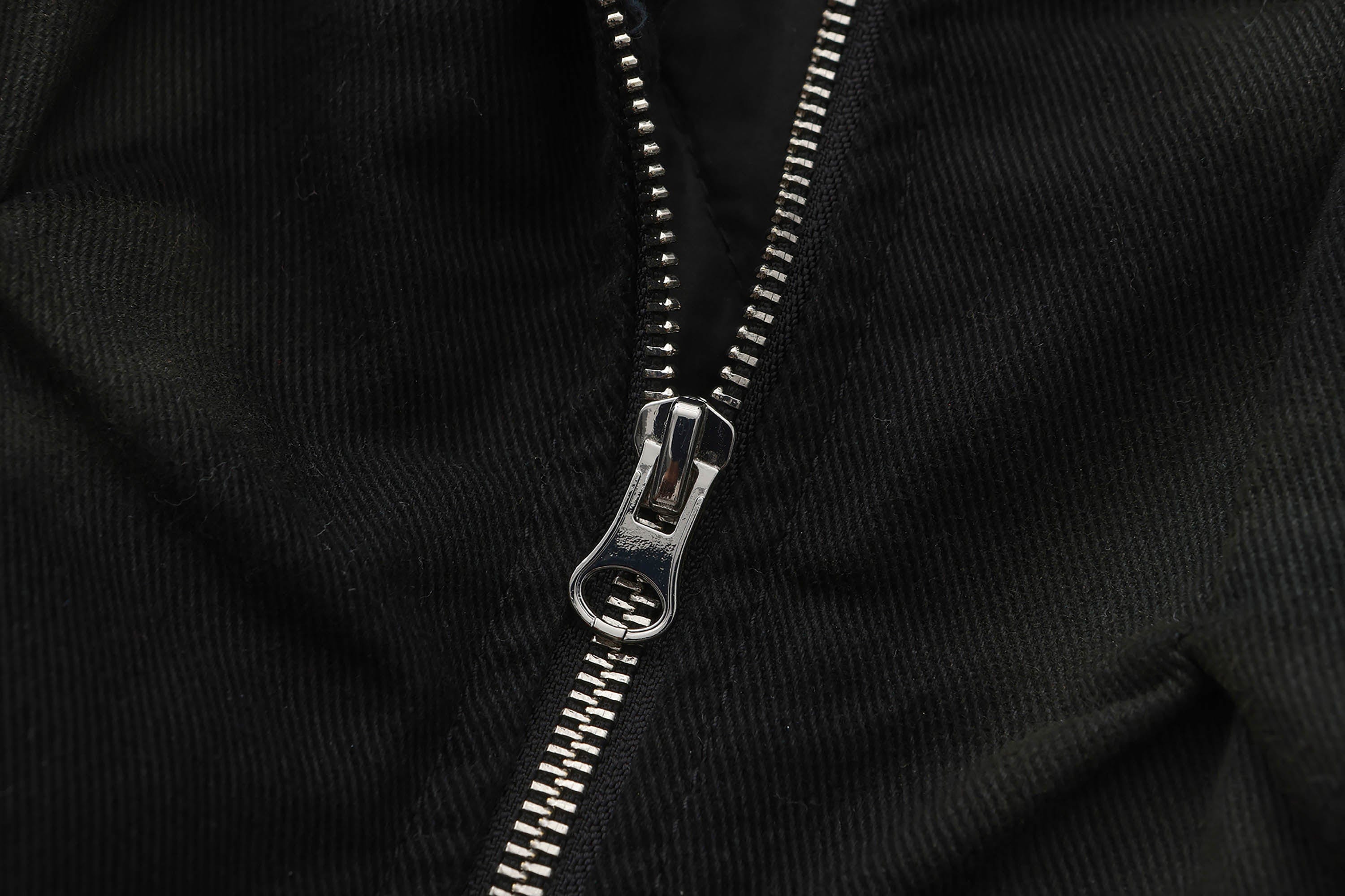 BLACK8MOB Wrinkled Tie-Dye Zip-Up Hoodie