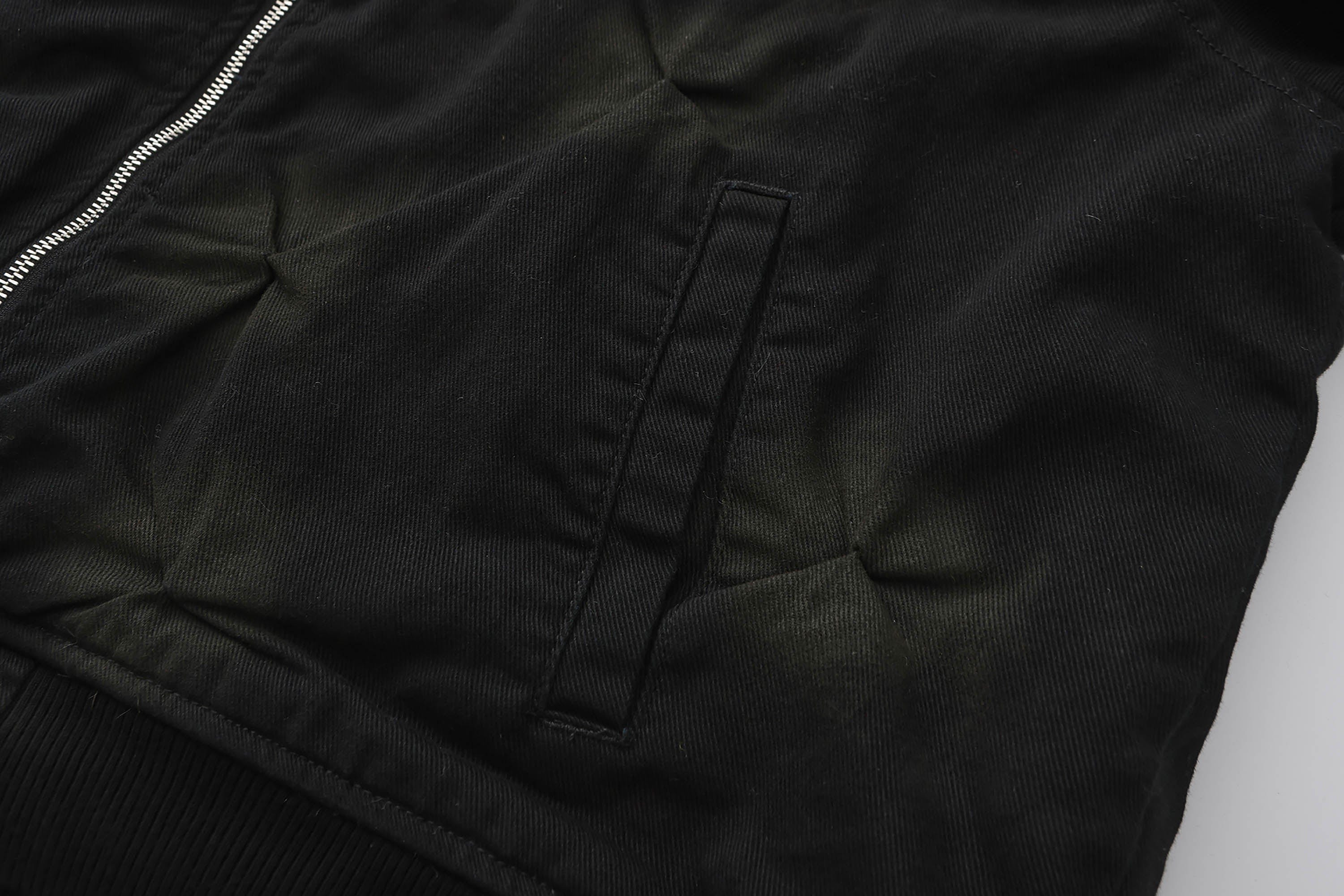 BLACK8MOB Wrinkled Tie-Dye Zip-Up Hoodie