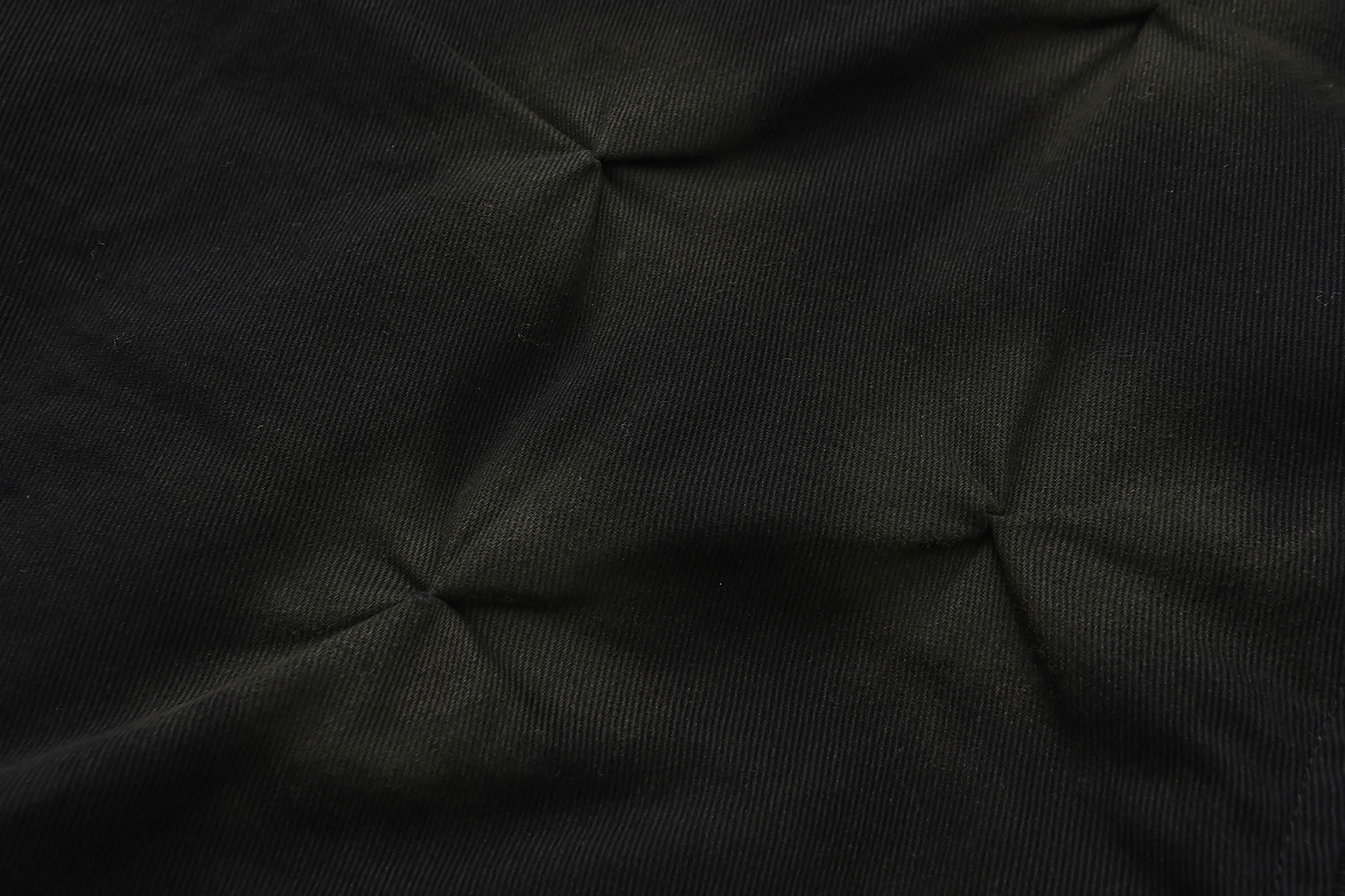 BLACK8MOB Wrinkled Tie-Dye Zip-Up Hoodie