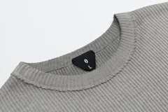 OVDY Retro Faded Graphic Ribbed Boxy T-Shirt