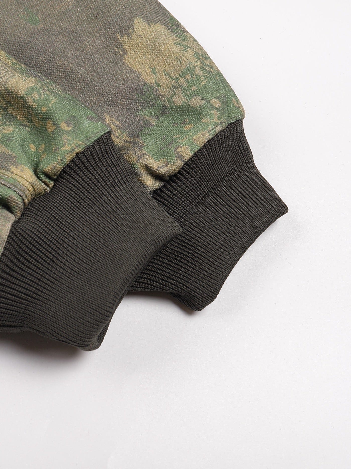 DND4DES Camouflage Graffiti Zip-Up Jacket