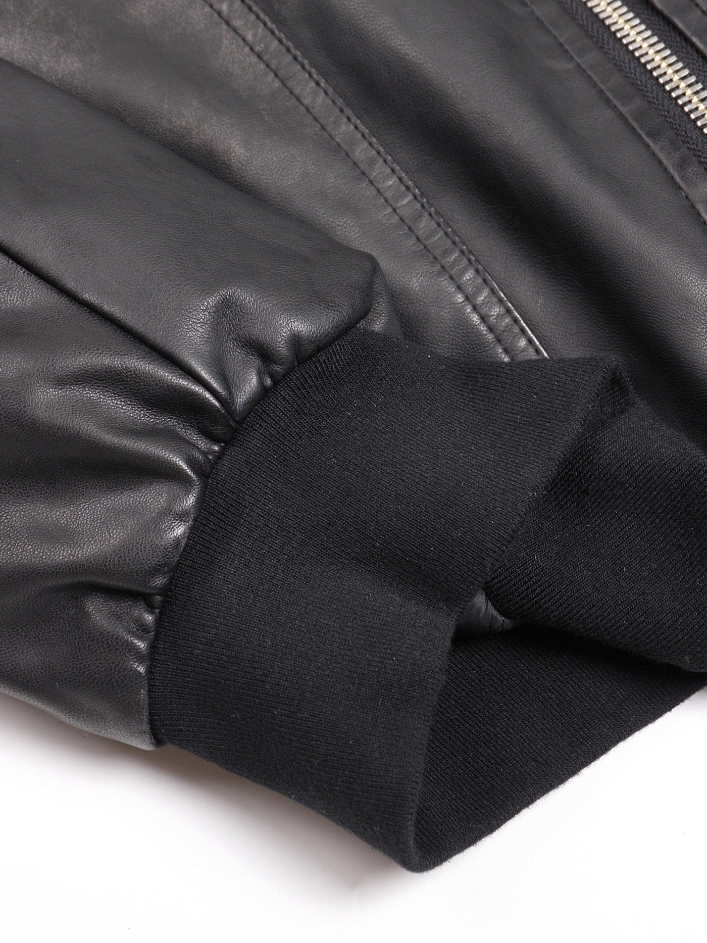 DND4DES Battle Field Faux Leather Bomber Jacket