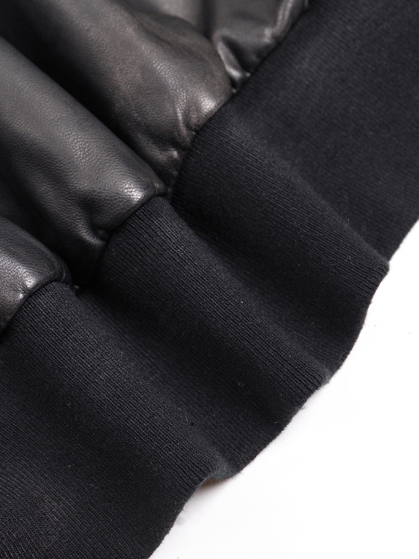 DND4DES Battle Field Faux Leather Bomber Jacket